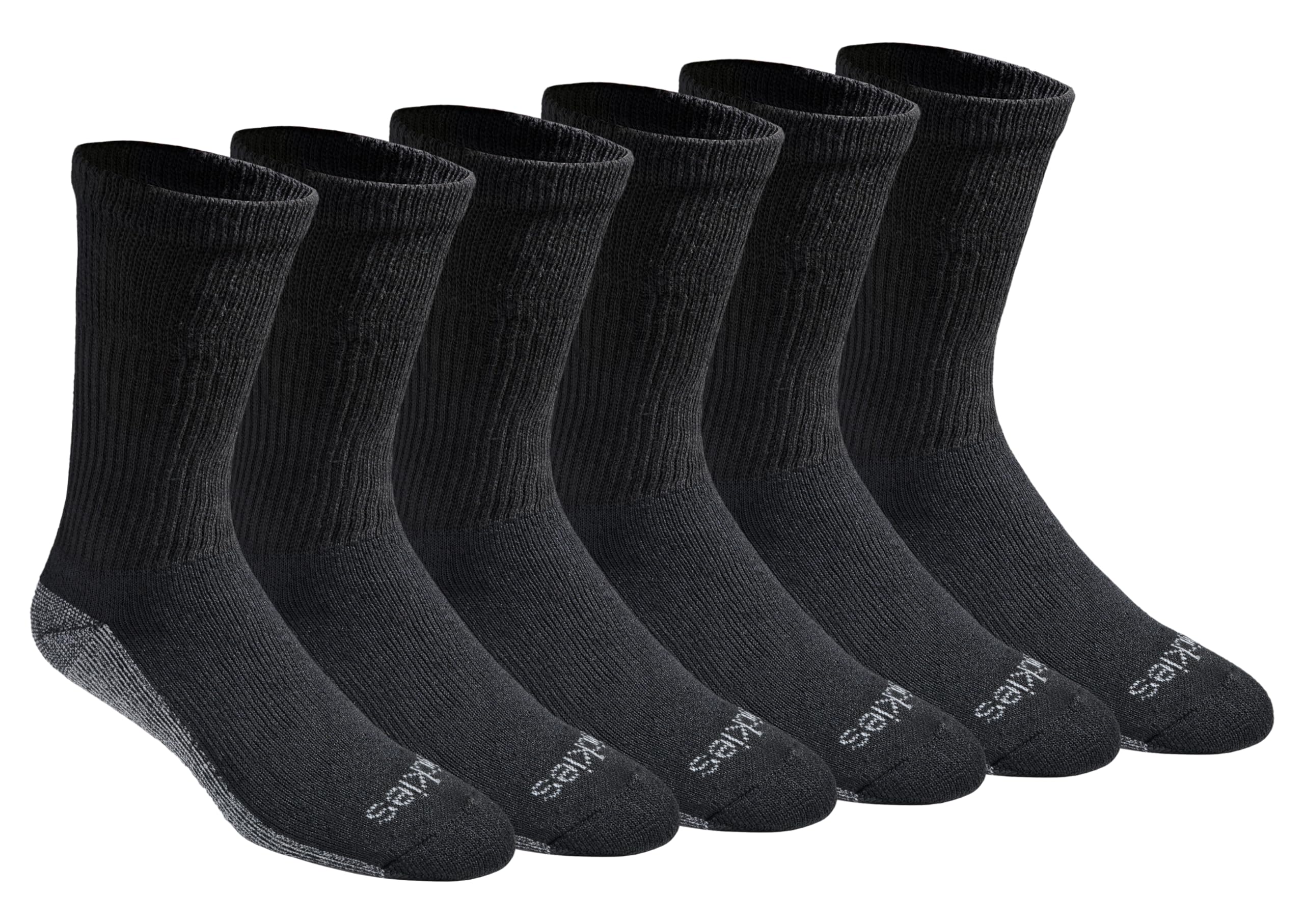 Men's Dri-Tech Original Moisture Control Crew Socks, Available in M-XXL (6, 12, 18 Pairs)