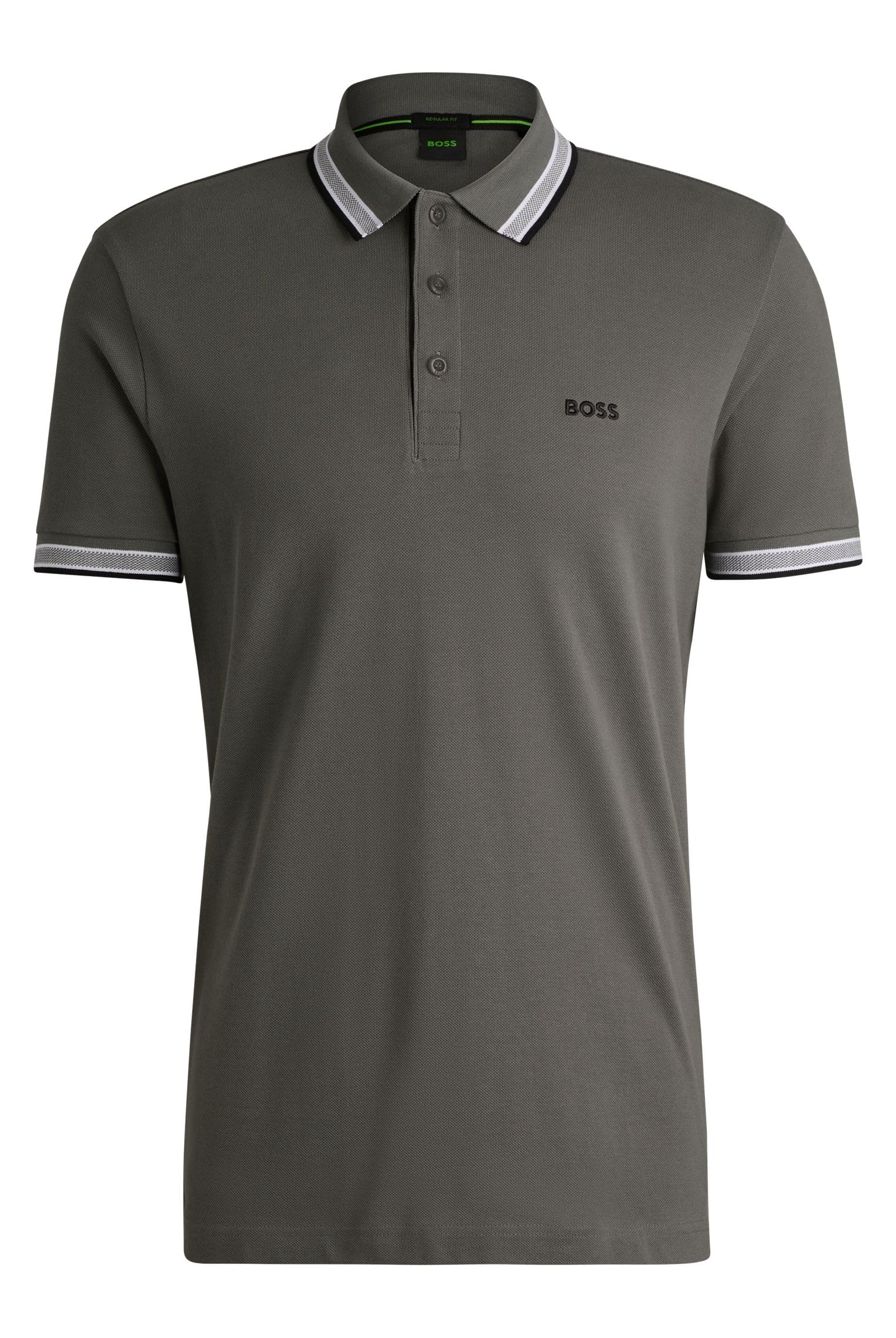Boss GREEN Poloshirt Paddy Regular Fit atmungsaktive Piqué-Webstruktur – Bild 6