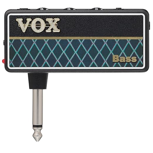 VOX amPlug2 AP2-BS Bass Guitar Headphone Amplifier with Rhythms
