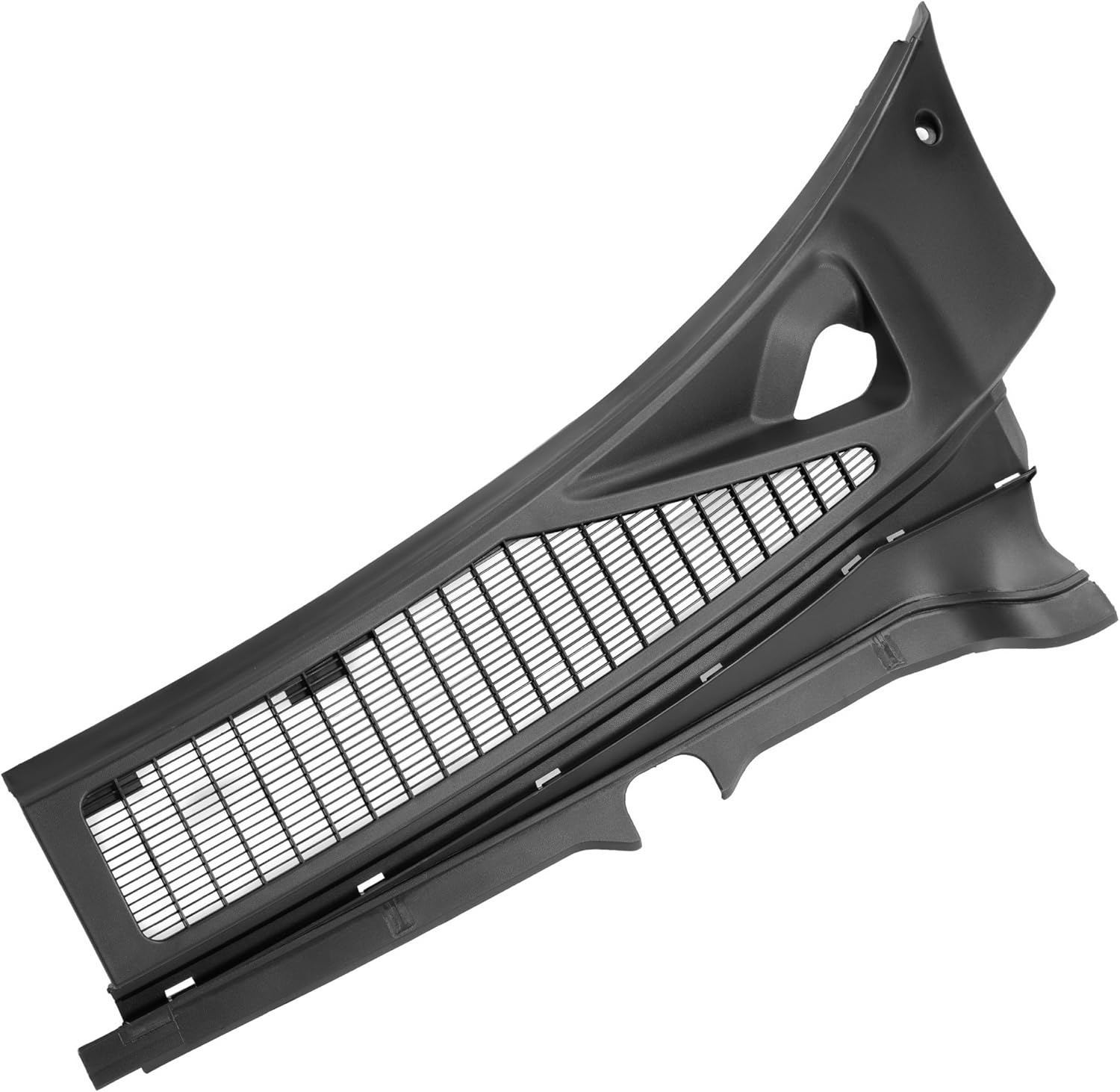 Windshield Wiper Cowl Panel Grille Compatible with 2007-2010 Ford F250 F350 Super Duty Replacement for 7C3Z-25022A69-AA Front Window Cover Insert Panel Left