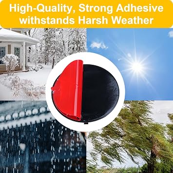 2 Pack Adhesive Wall Mount Bracket for Ring Indoor Cam,Strong VHB Stick On,No Drilling Camera Mount for Ring,Two Ways Installation with Tape and Screws-Black