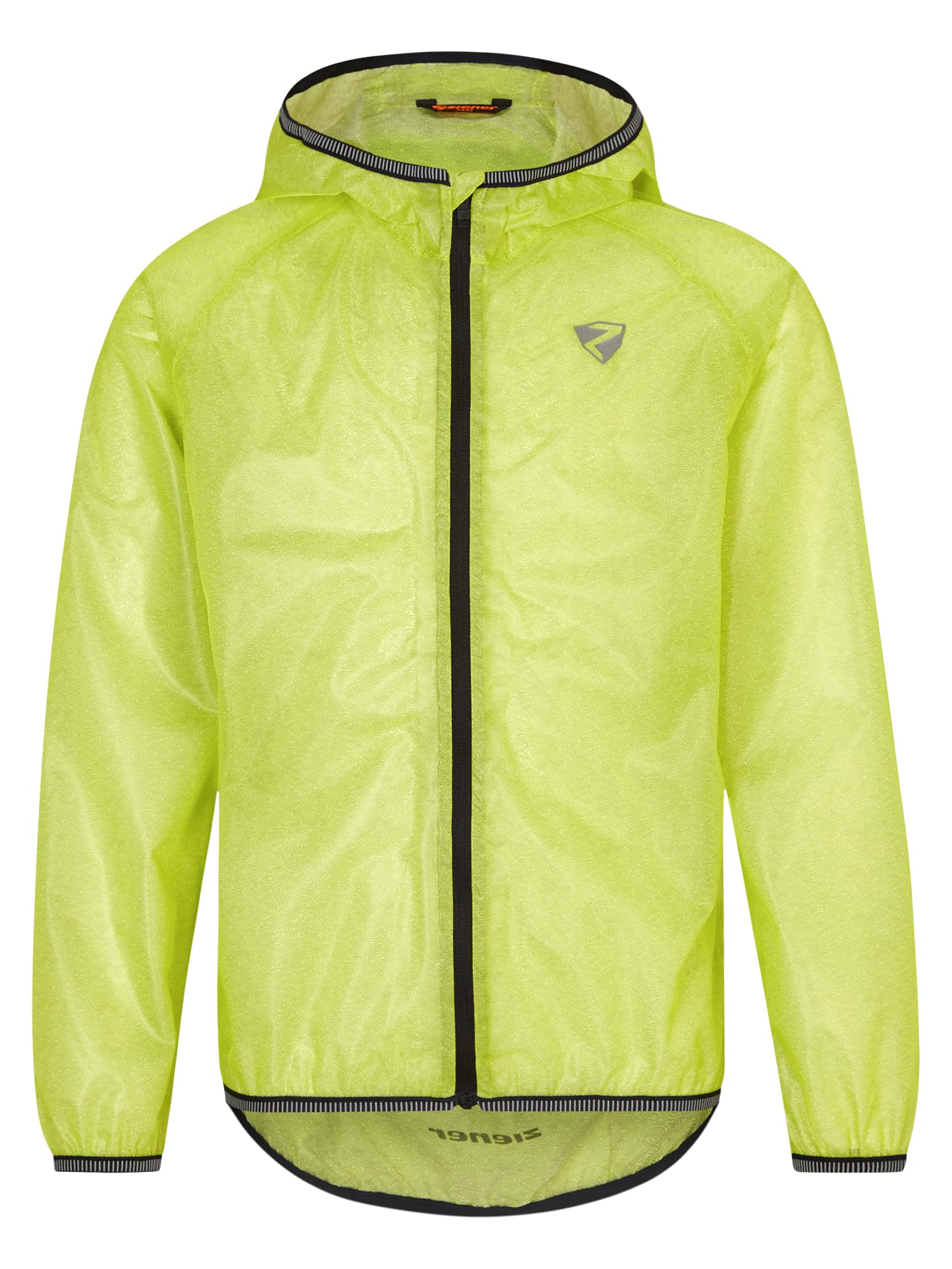 Ziener Unisex Kinder Narus Regenjacke - Fahrrad|Mountainbike|Outdoor - wasserdicht,atmungsaktiv,super leicht
