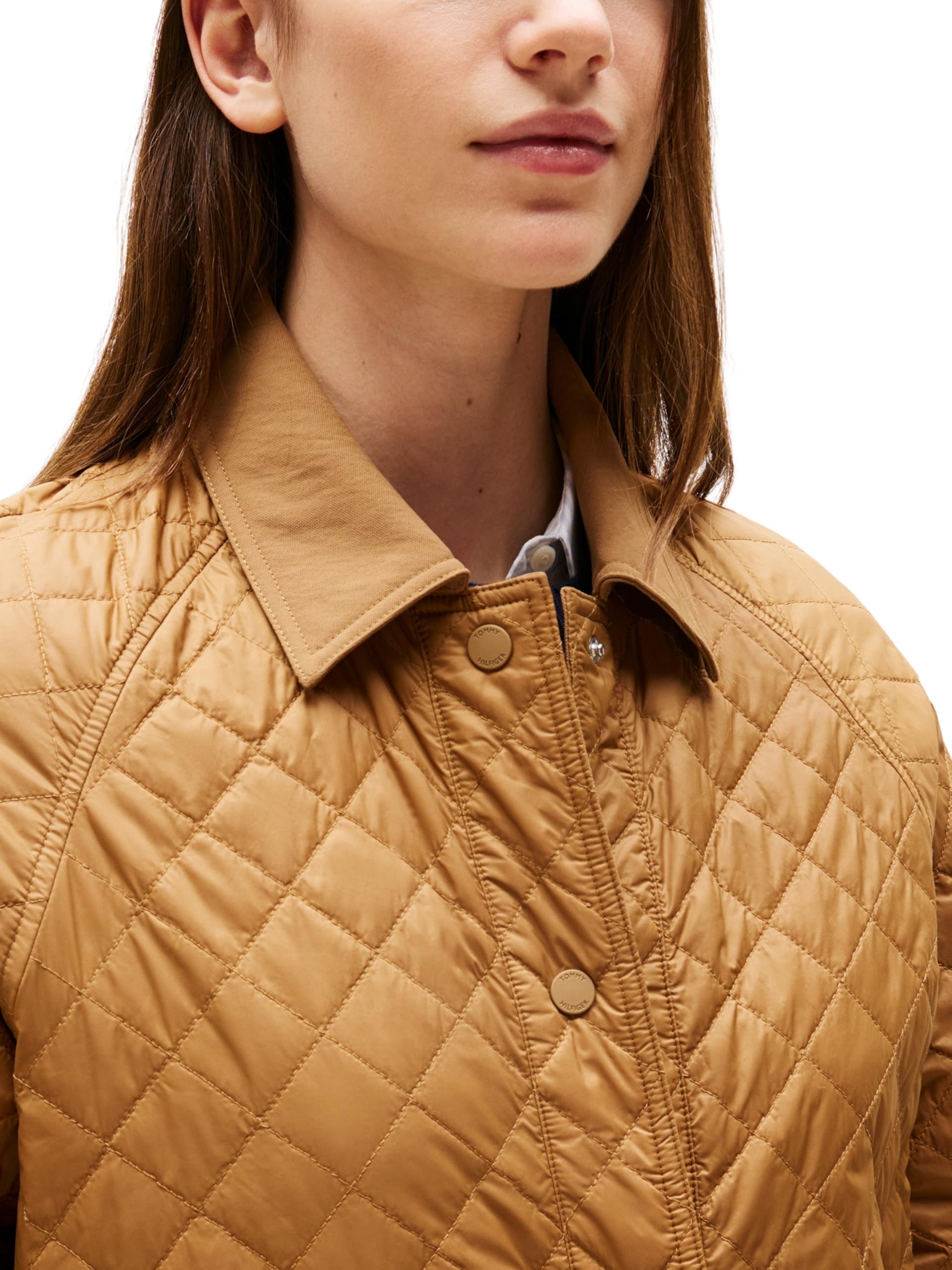 Tommy Hilfiger Padded Nylon Reg Quilted Coat Ww0ww46448 Otros abrigos Mujer (Pack de 1)