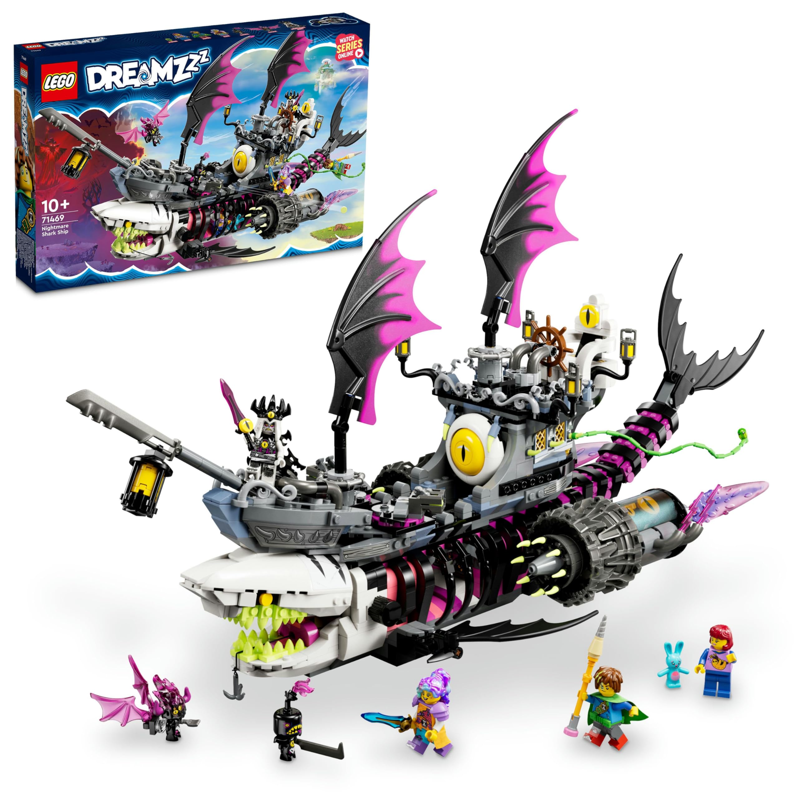 LEGO® DREAMZzz™ Kabus Köpek Balığı Gemisi 71469-10 Yaş ve Üzeri