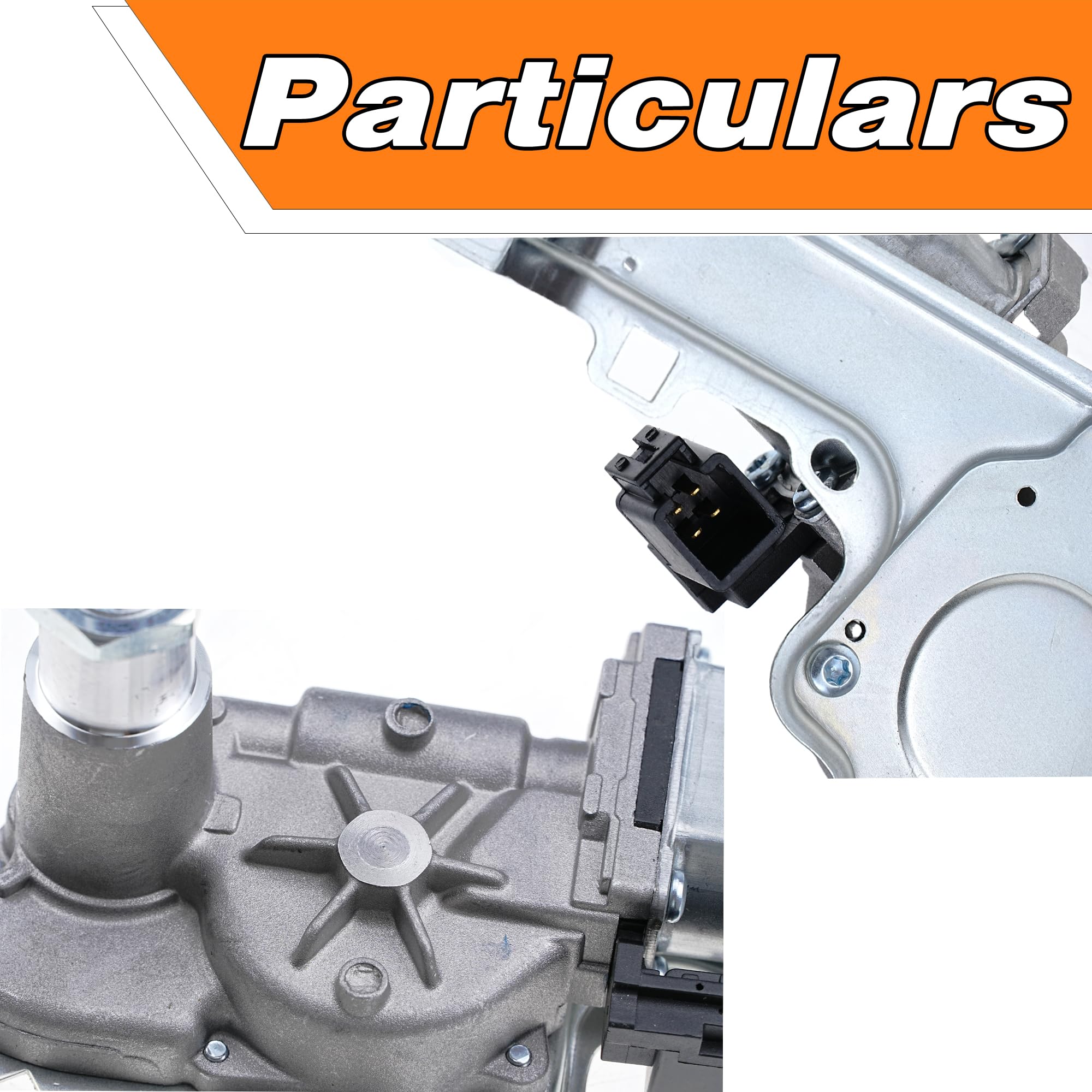 Motore tergicristallo posteriore compatibile per Citroen C1, Peugeot 108, Toyota Aygo 2014-2021 Ricambio # B001099280 85130-0H061 851300H051