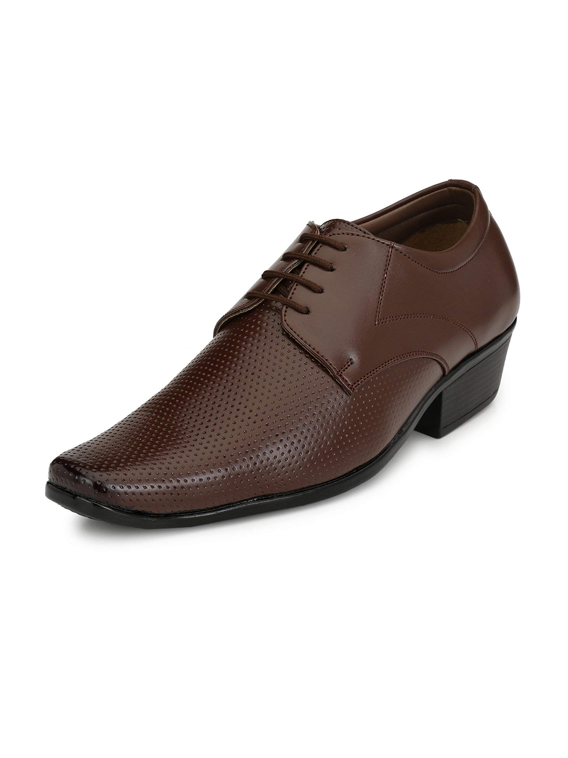 SIR CORBETT Men's Synthetic Formal Lace Up Shoes