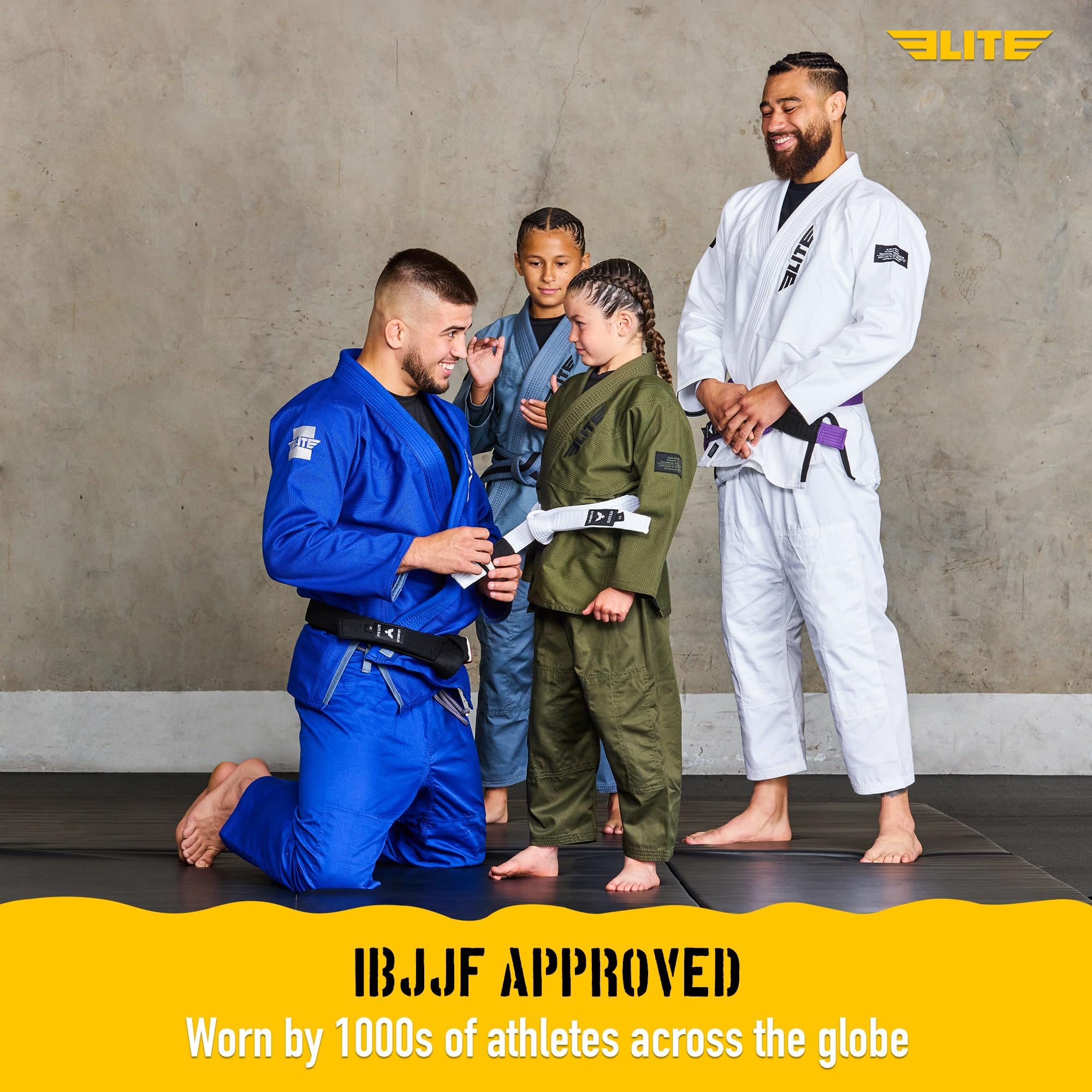 Elite Sports Unisex Et2500-kids Kinder Bjj Gi