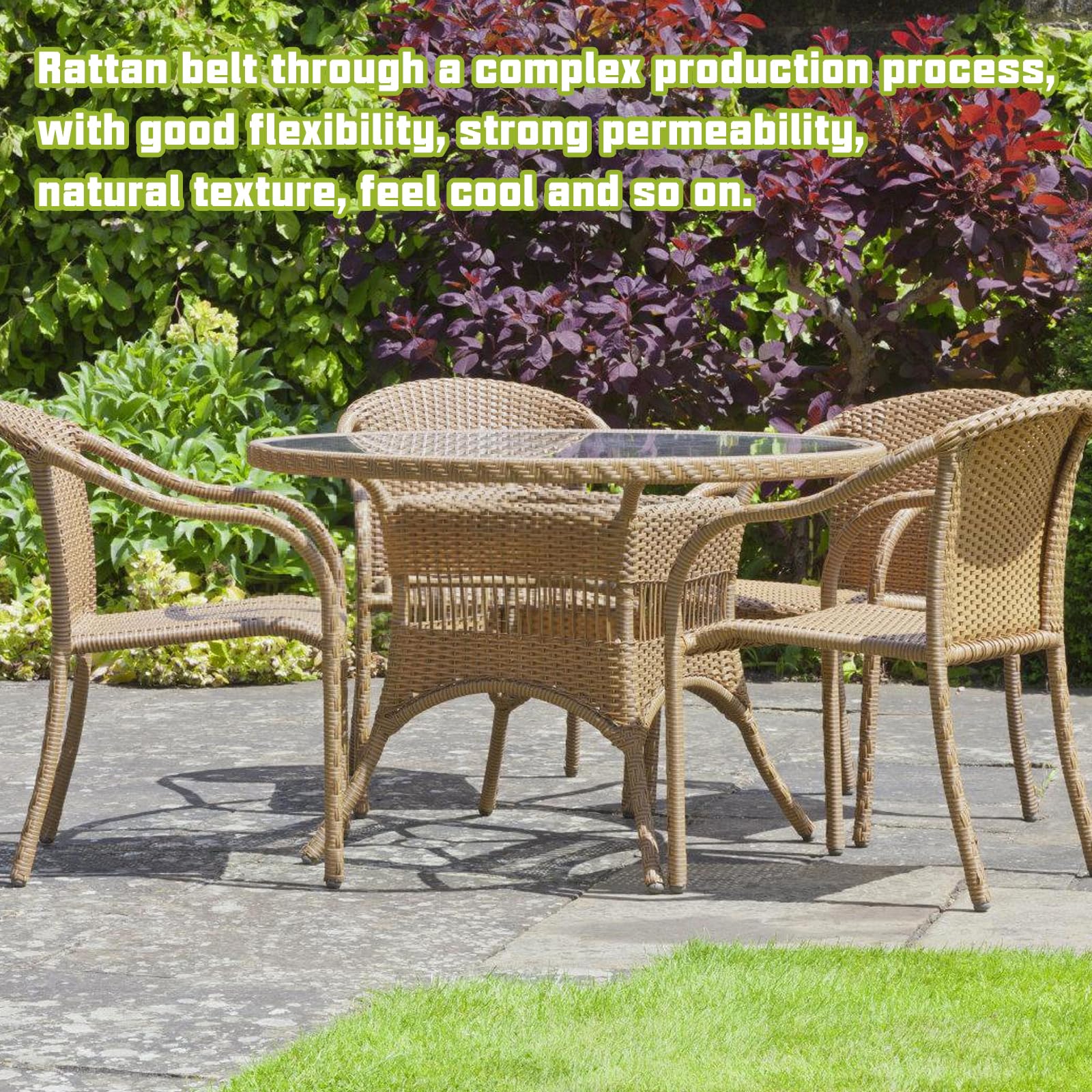 Rattan Naturale Rotolo,40cmx100cm Fatto A Mano Fettuccia Rattan,Fettuccia Rattan Intrecciato,Fettuccia in Rattan per Mobili per Mobili Decorazione Domestica