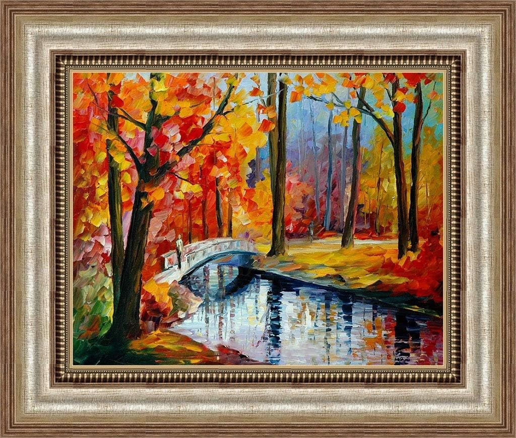 Fenghezhanouzhou Decorative Paintings Wall Art 50 * 70(cm) Oil Painting Living Room Mural Hand Painting Decorative Painting Landscape Waterproof Sunscreen