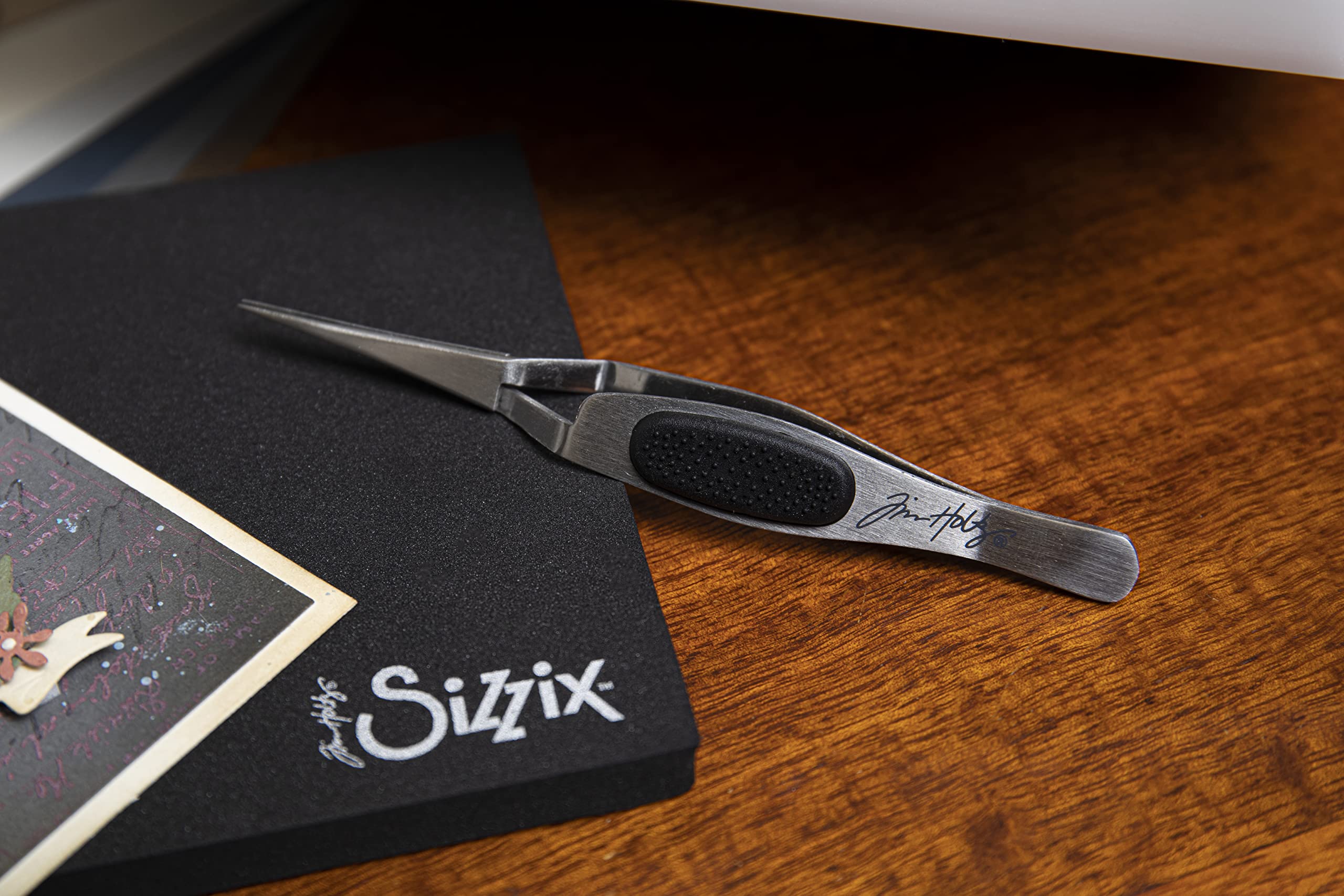 Sizzix Kit Essenziale per Modellatura di Tim Holtz per Arte 3D in Carta e Scolpitura - Nero