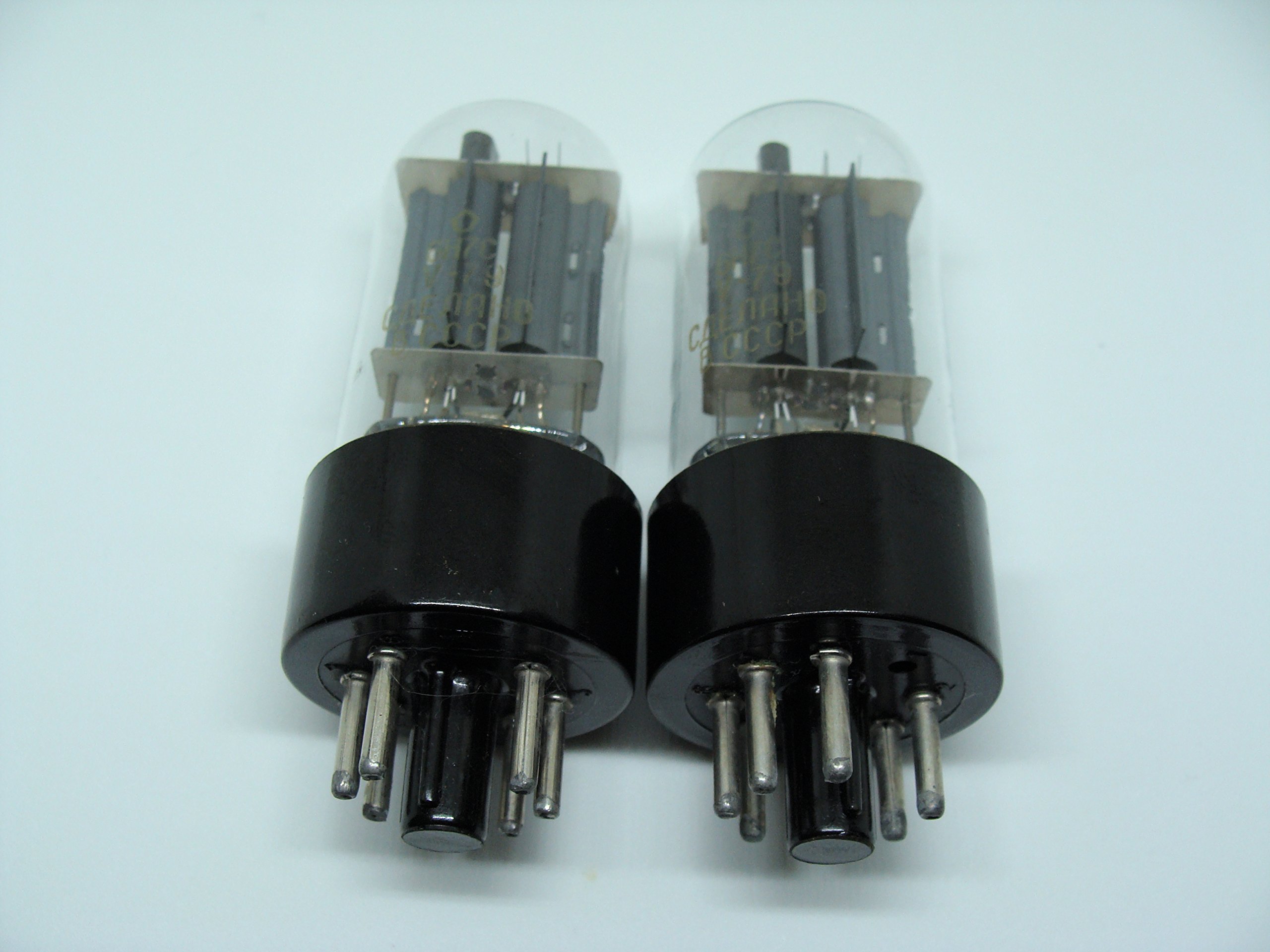Amazon | ロシア製真空管 6N7S (6H7C/6N7GT) Made in Soviet (2本