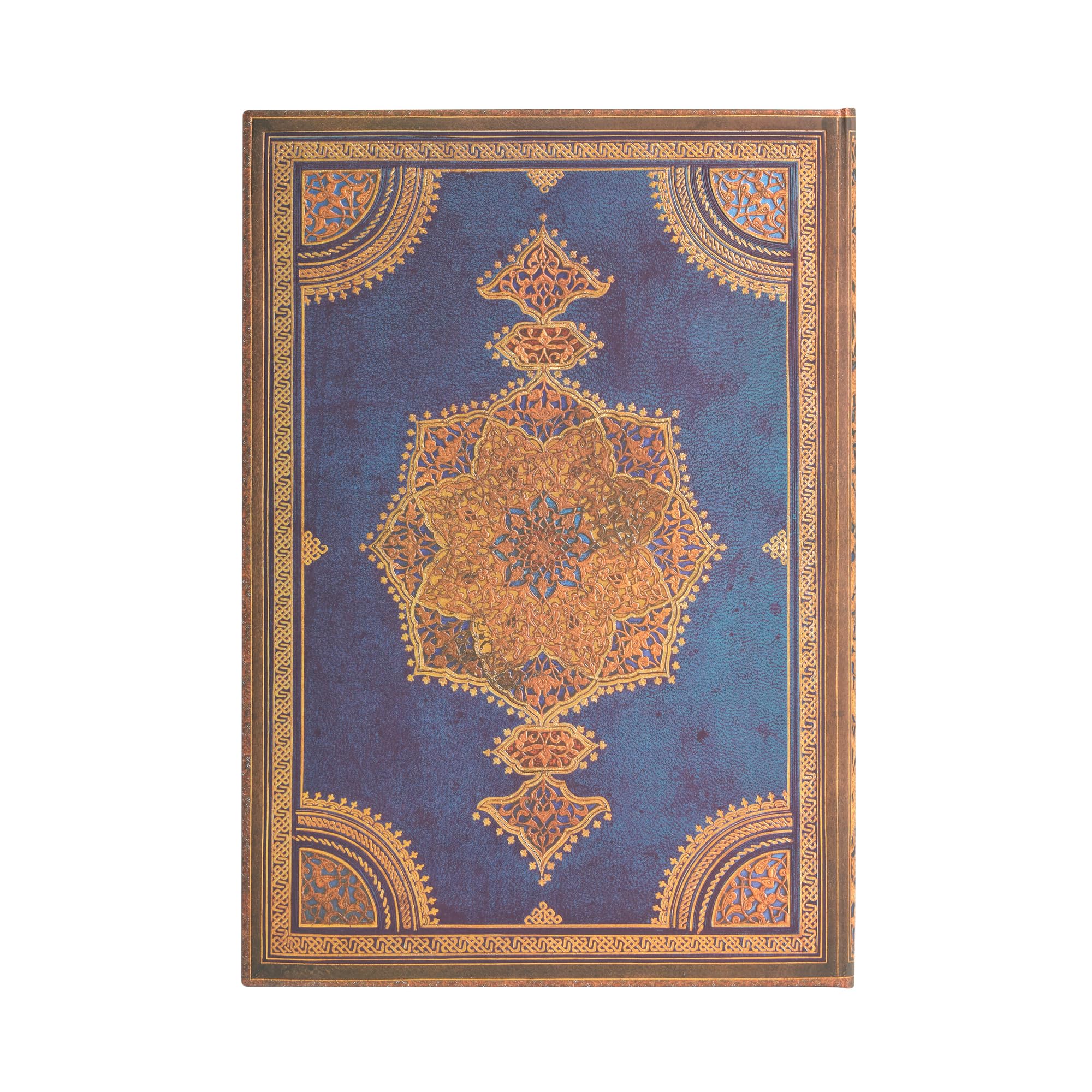 Safavid Indigo (Safavid Binding Art) Grande 12-month Dayplanner 2024