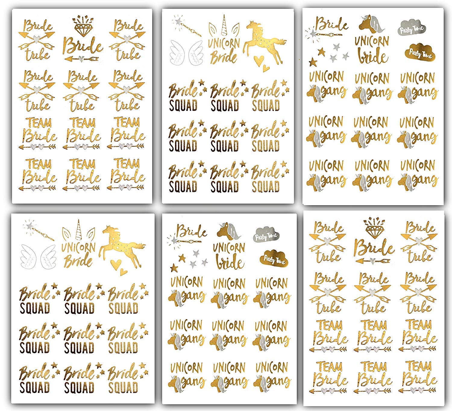 Bachelorettesy 100 Unicorn Bachelorette Party Tattoos