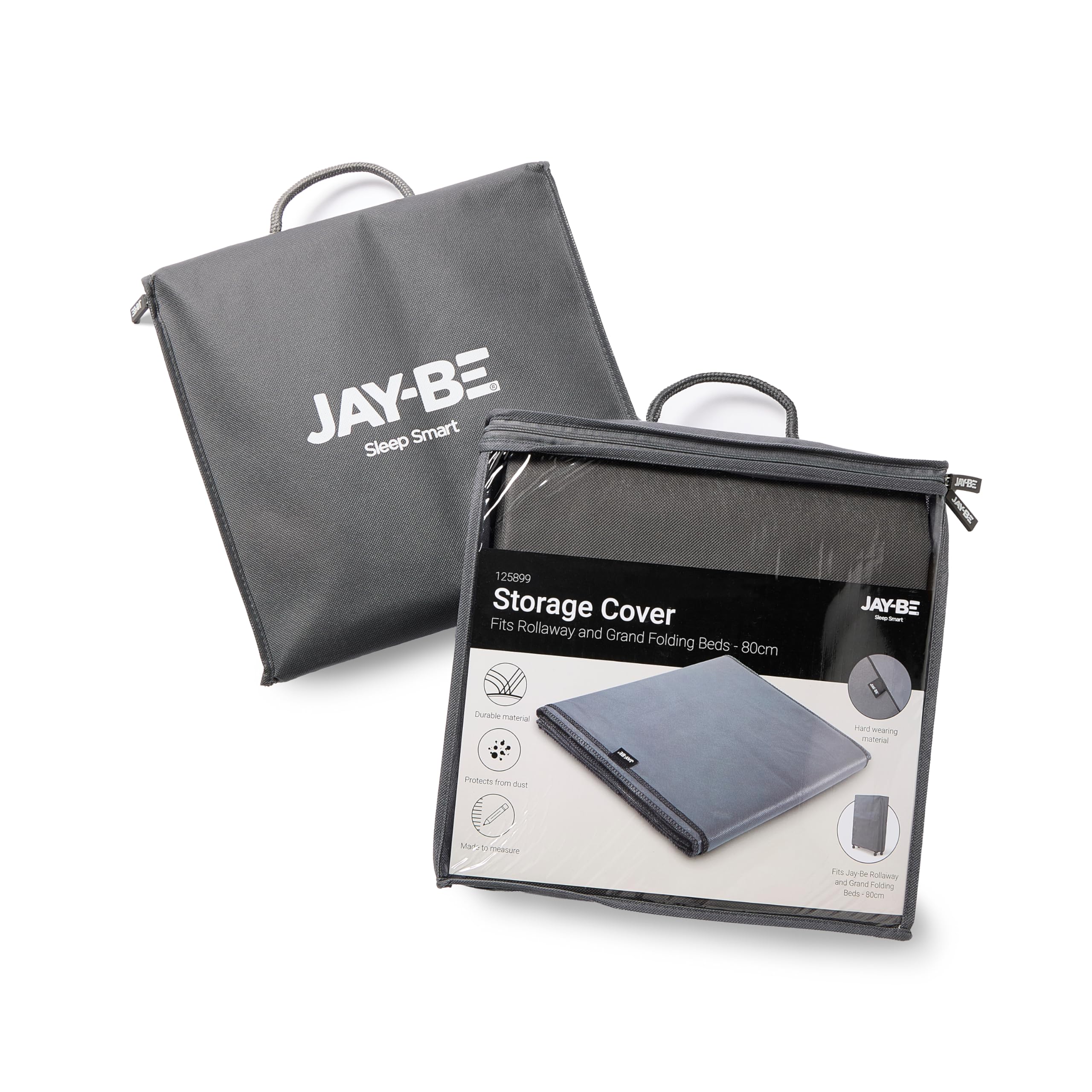 JAY-BE Bezug für Klappbett Grand 120cm | Staubdicht, leicht zu reinigen, langlebiges Material