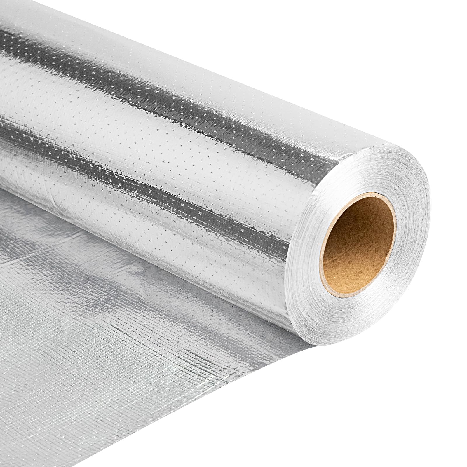 Radiant Barrier Insulation Roll, 1000 Sq Ft Perforated Attic Foil | Double Reflective Heat-Blocking Foil, Heavy-Duty Thermal Barrier, Easy DIY Install, Heat Shield & Energy Saver for Home Attic