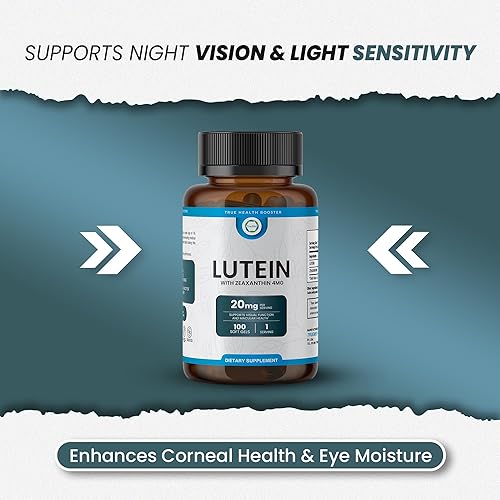 Miniatura 8 de Luteína 20 mg con zeaxantina 4 mg  Suplemento de salud ocular para claridad visual, filtrado de luz azul y salud macular  Fórmula antioxidante para