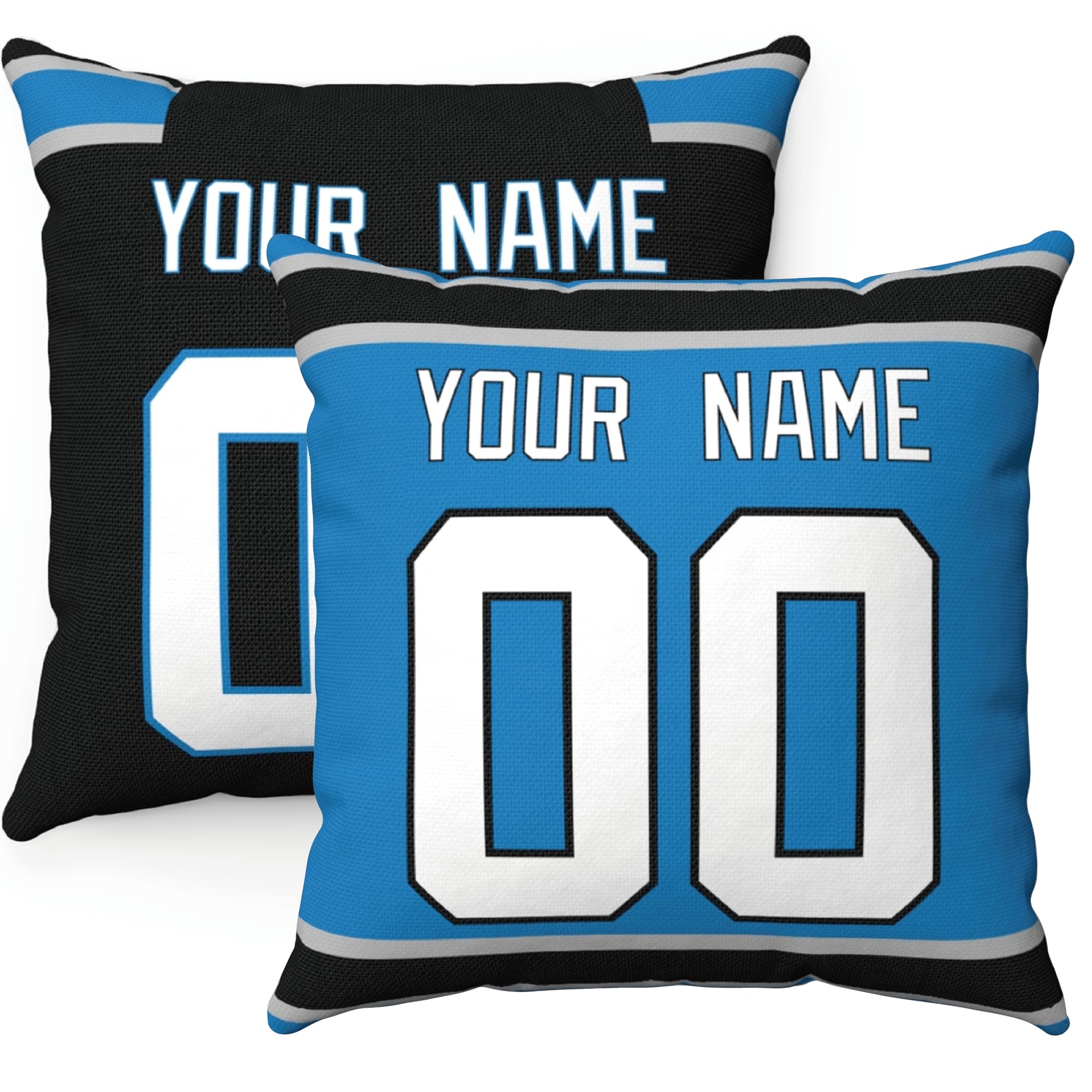 ANTKING 2 Pack Custom Throw Pillow Personalized Gifts for Men Women Boys