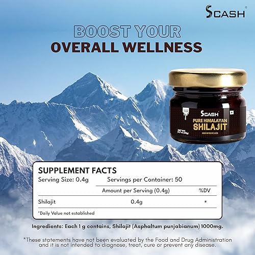 Miniatura 6 de scash Resina Shilajit del Himalaya de 0.71 oz con informe de laboratorio con ácido fúlvico y minerales traza, Shilajit puro original del Himalaya