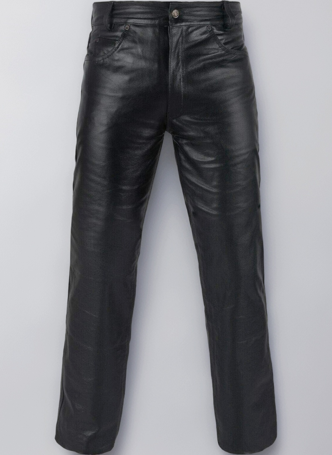 Genuine Leather Full Grain Motorbike Leather Pants, Motorcycle Style
