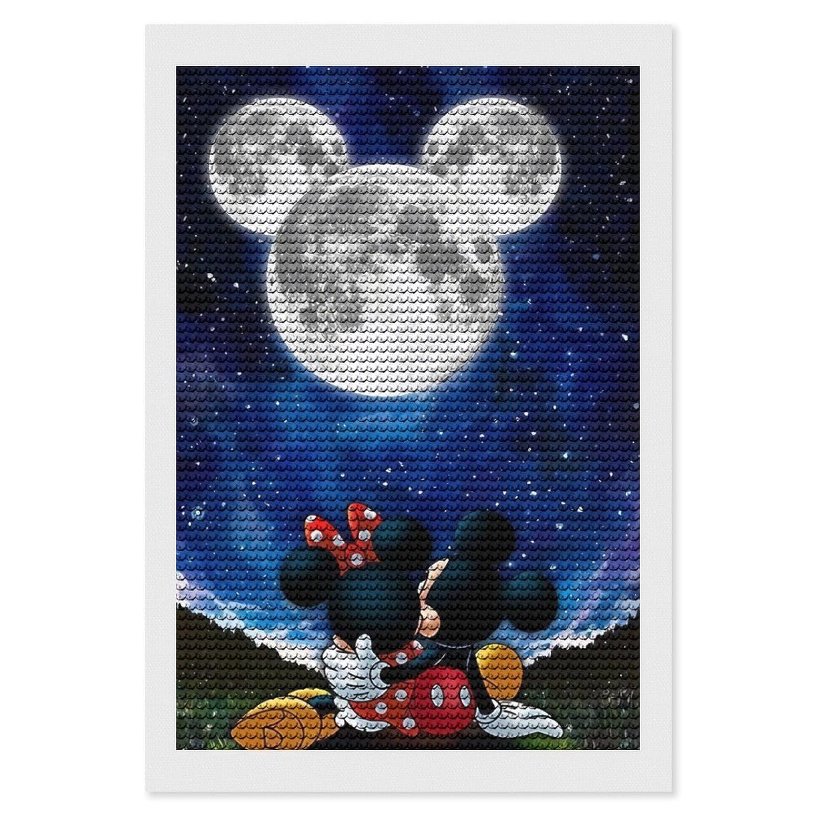 Amazon | ダイヤモンドアート ミッキーマウス (5) ダイヤモンド絵画 5D