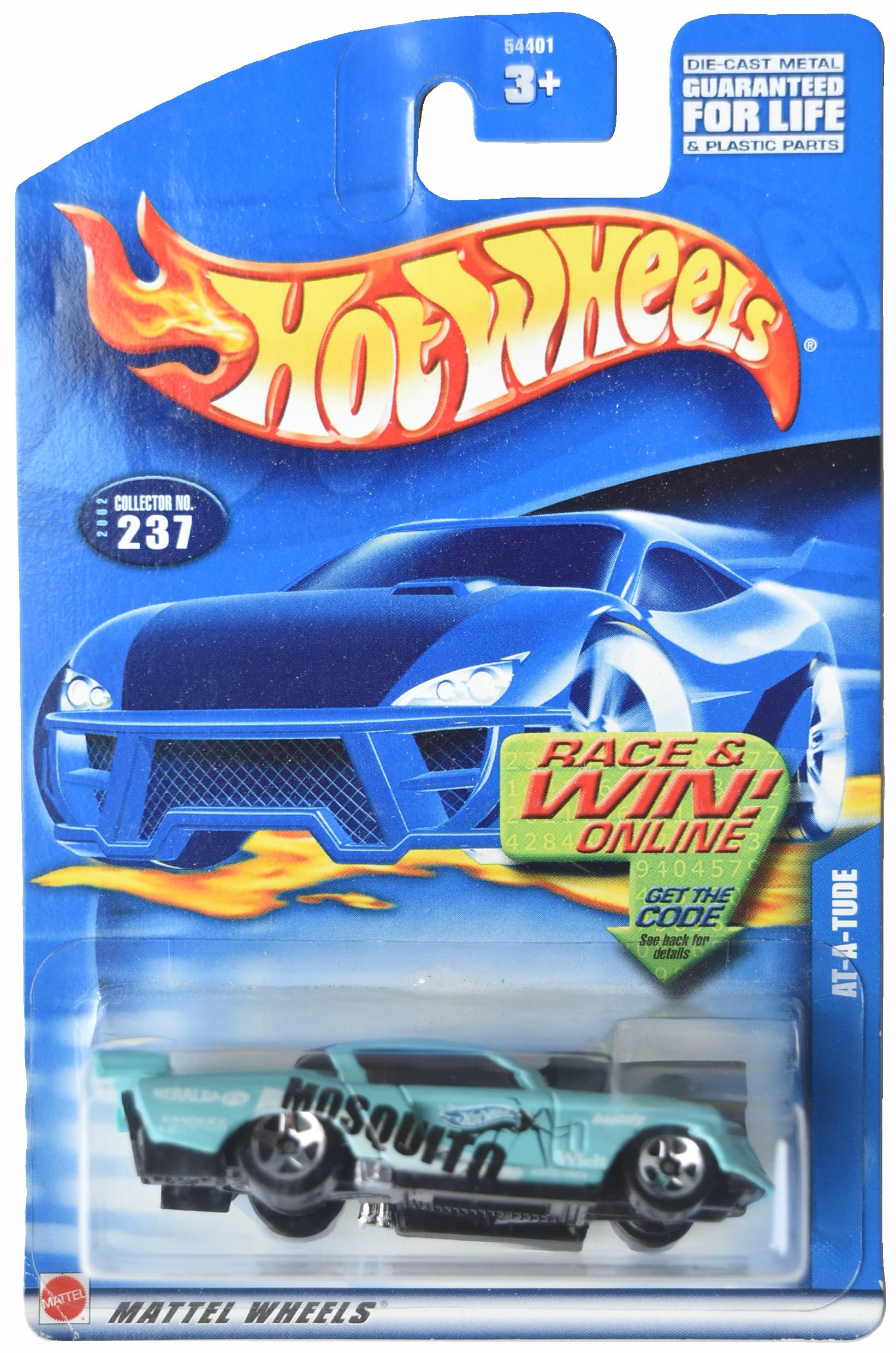 Amazon.com: Hot Wheels at-A-Tude, sea Blue #237 : Toys & Games