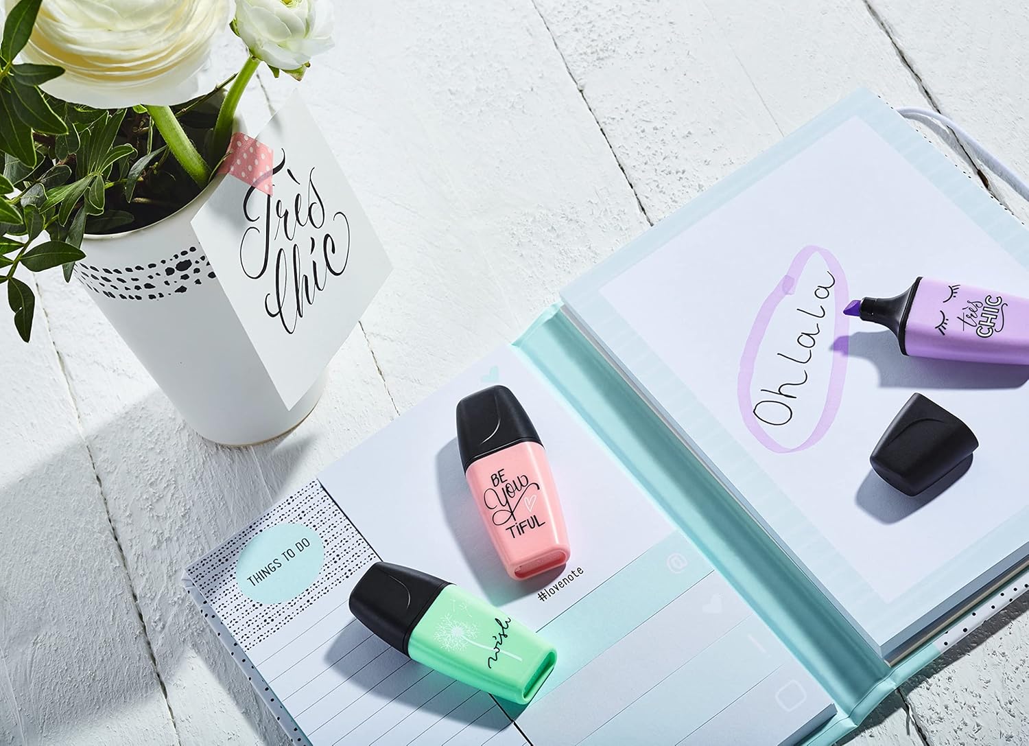 STABILO - Pen Set Pastellove Set - point 88 Mini, Pen 68 Mini & BOSS MINI - Pack of 18 - Assorted colors