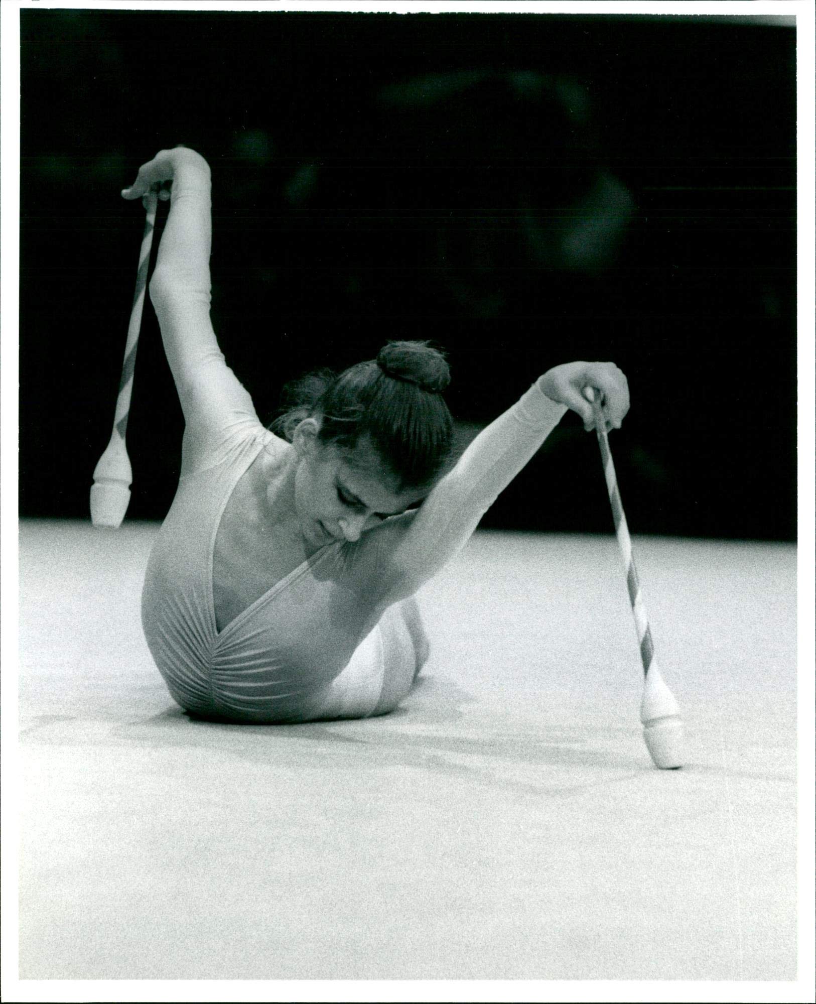 Vintage photo of Bianca Panova.