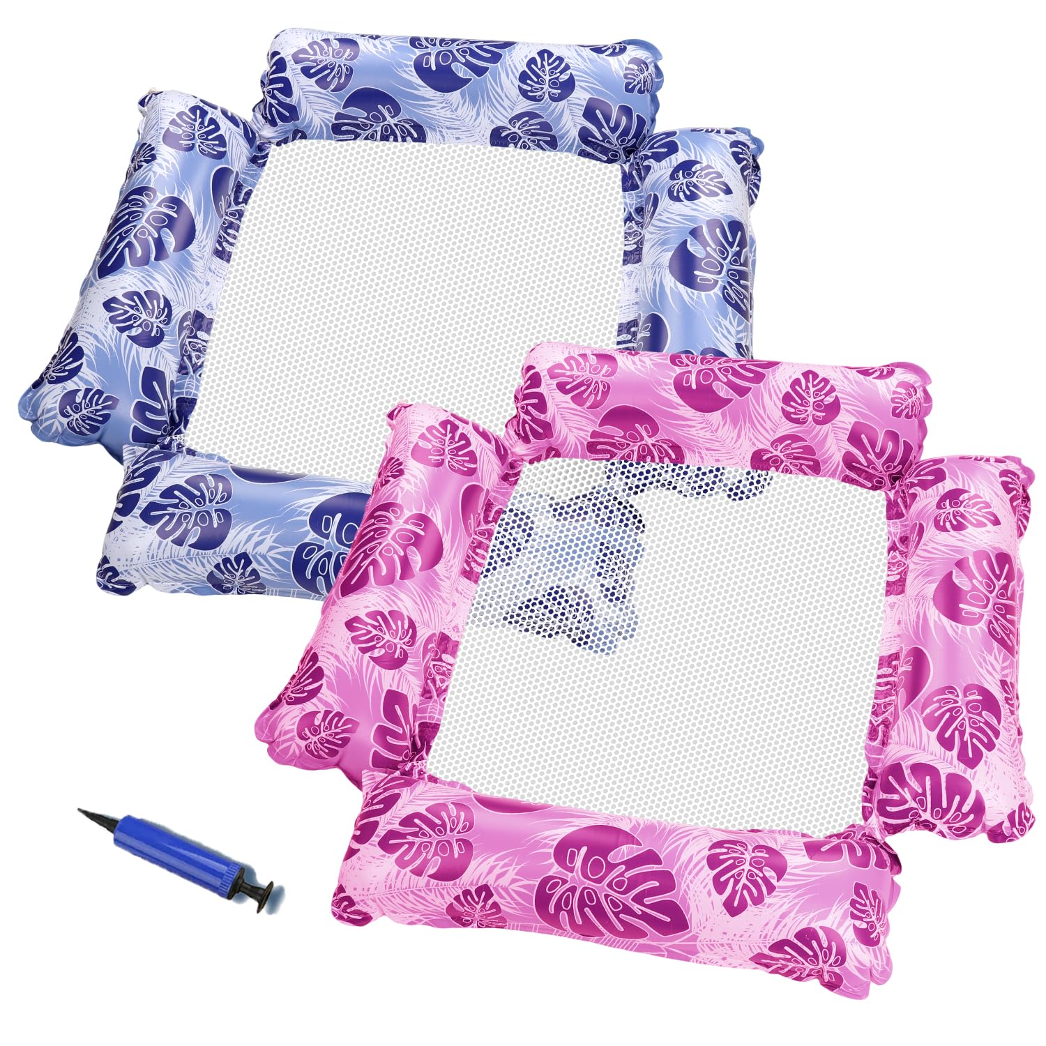 2Pzs Swimming Pool, Swimming Pool Hammock 4 in 1, Beach Water Hammock, Inflatable Pool Chair, Inflatable Pool Mattress, Inflatable Pool Hammock, Pool Accessory for Adults & Children