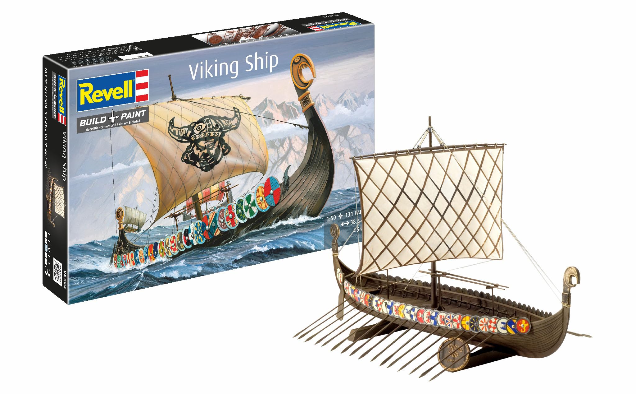 Revell Viking Ship Plastic Model Kit