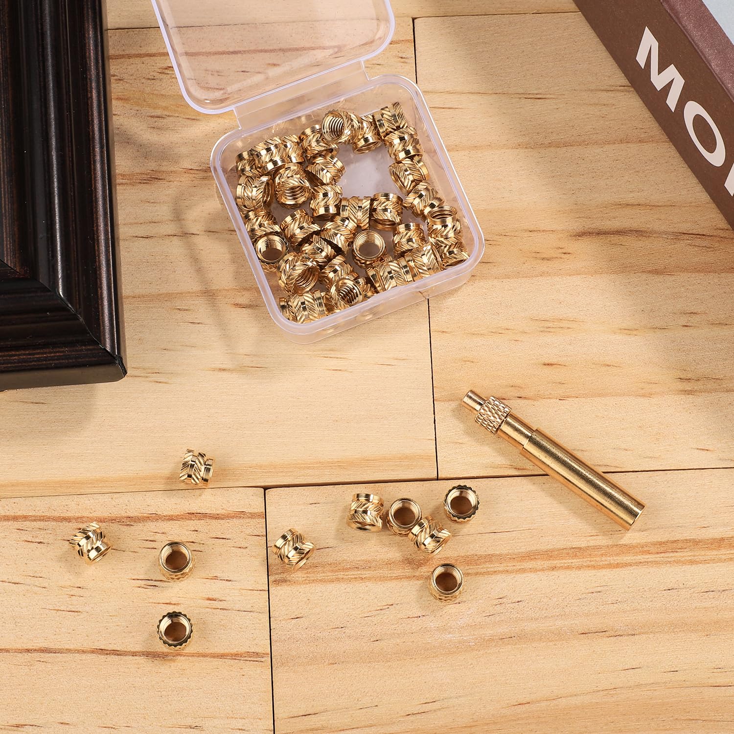 50pcs 3D Printing Brass Nuts - Image 3