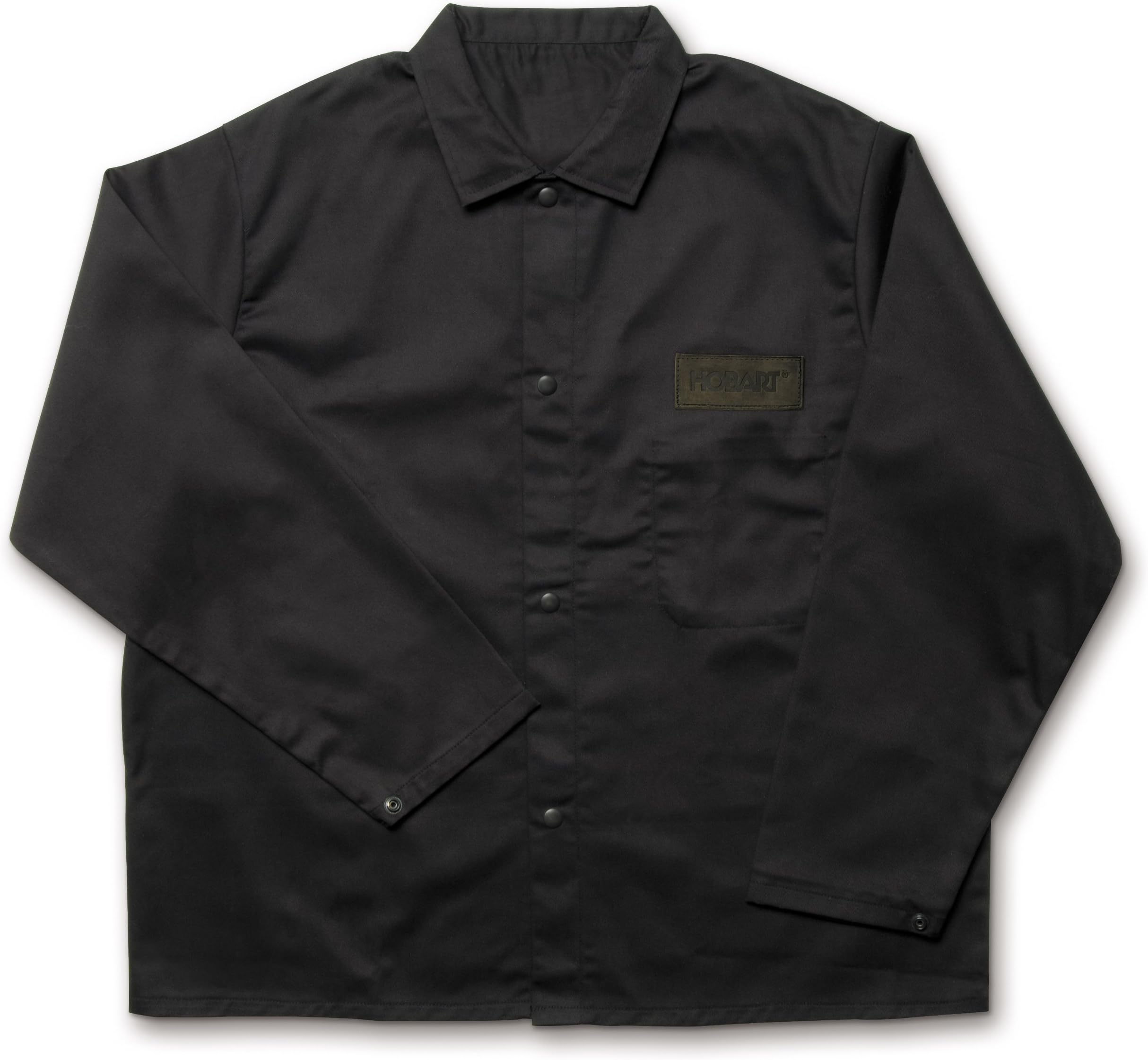 Hobart 770568 Flame Retardant Cotton Welding Jacket - XXL,Black,11.7 x 9.9 x 1.3 Inch