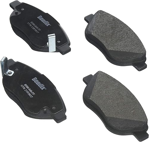 Vista 283 de Bendix Priority1 CFC1035 Pastillas de freno delanteras de cerámica para modelos seleccionados Chevrolet Aveo, Aveo5, Optra, Spark, Spark EV, Pontiac