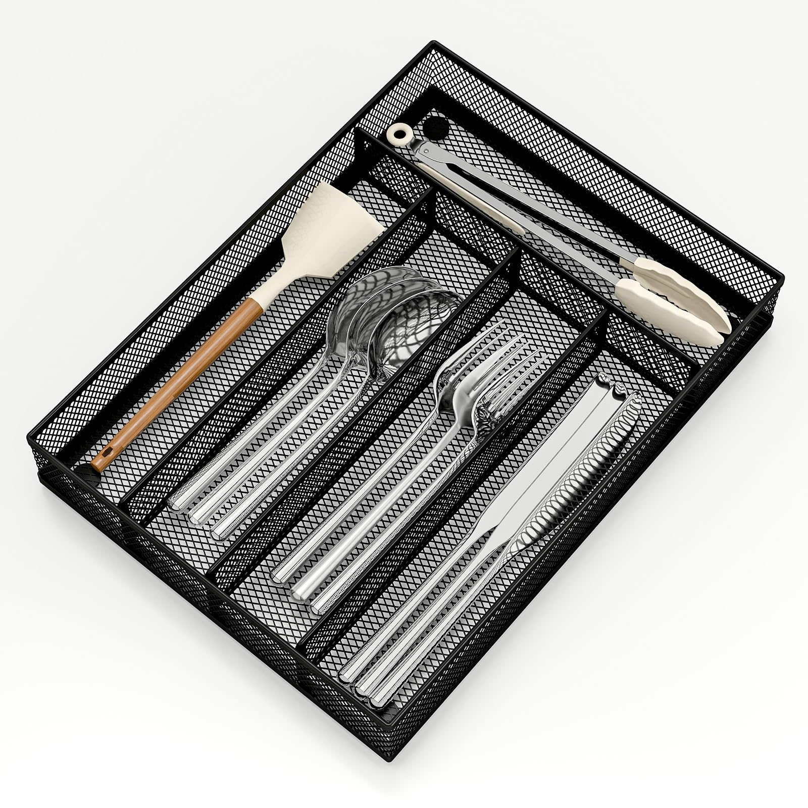 Silverware Organizer Metal Mesh