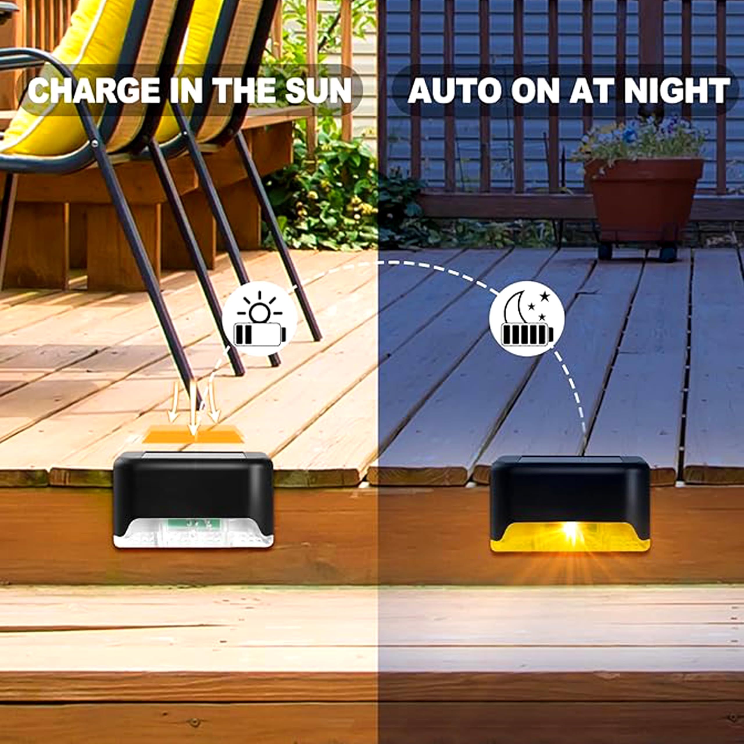 BRITSPEAR Solar Lights - Outdoor Garden Lighting -9