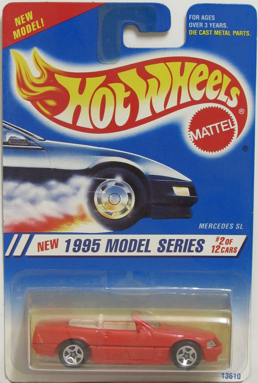 Amazon.com: B13 HOT WHEELS 1995 MERCEDES MOC : Toys & Games