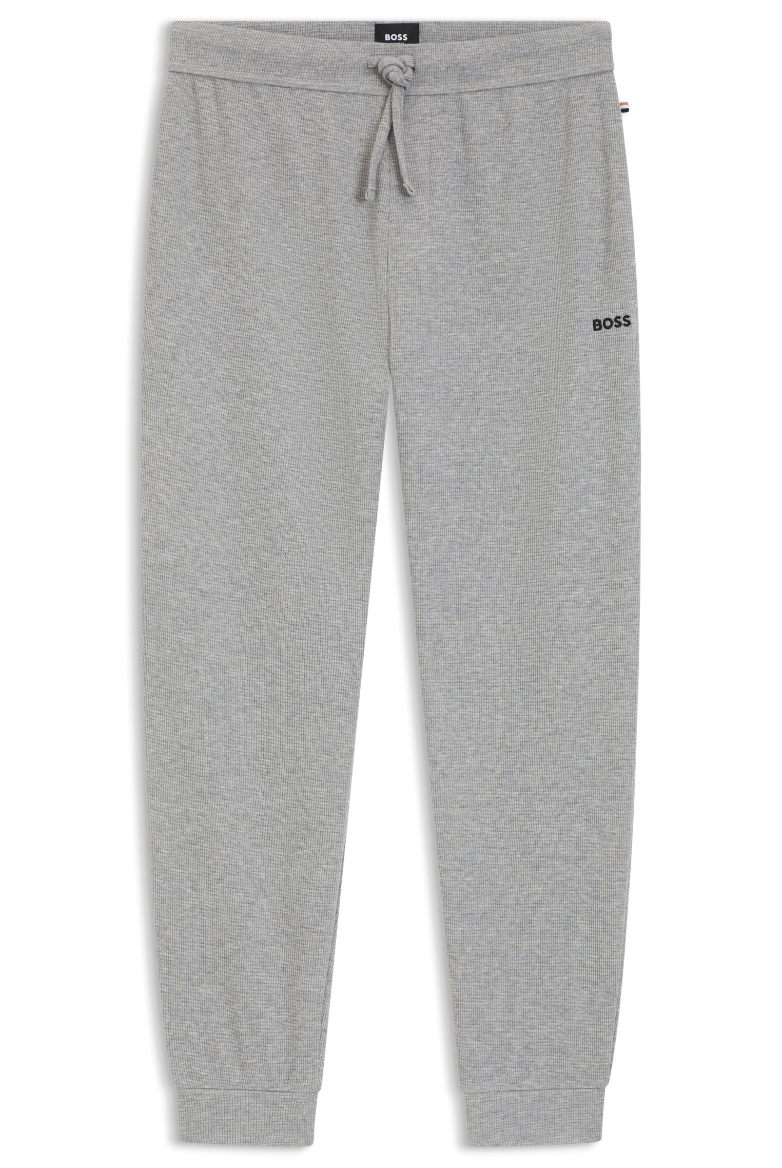 BOSS Mens Jogging Bottoms Grey L