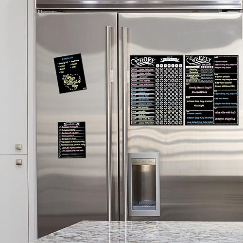 Miniatura 3 de JJPRO Marcadores de tiza líquida brillante neón y pizarra magnética