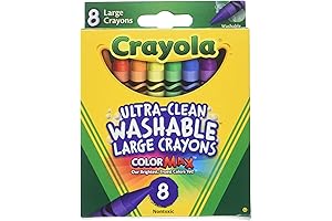 Crayola Washable Crayons for Toddlers, 12 Month Old, 32 Count