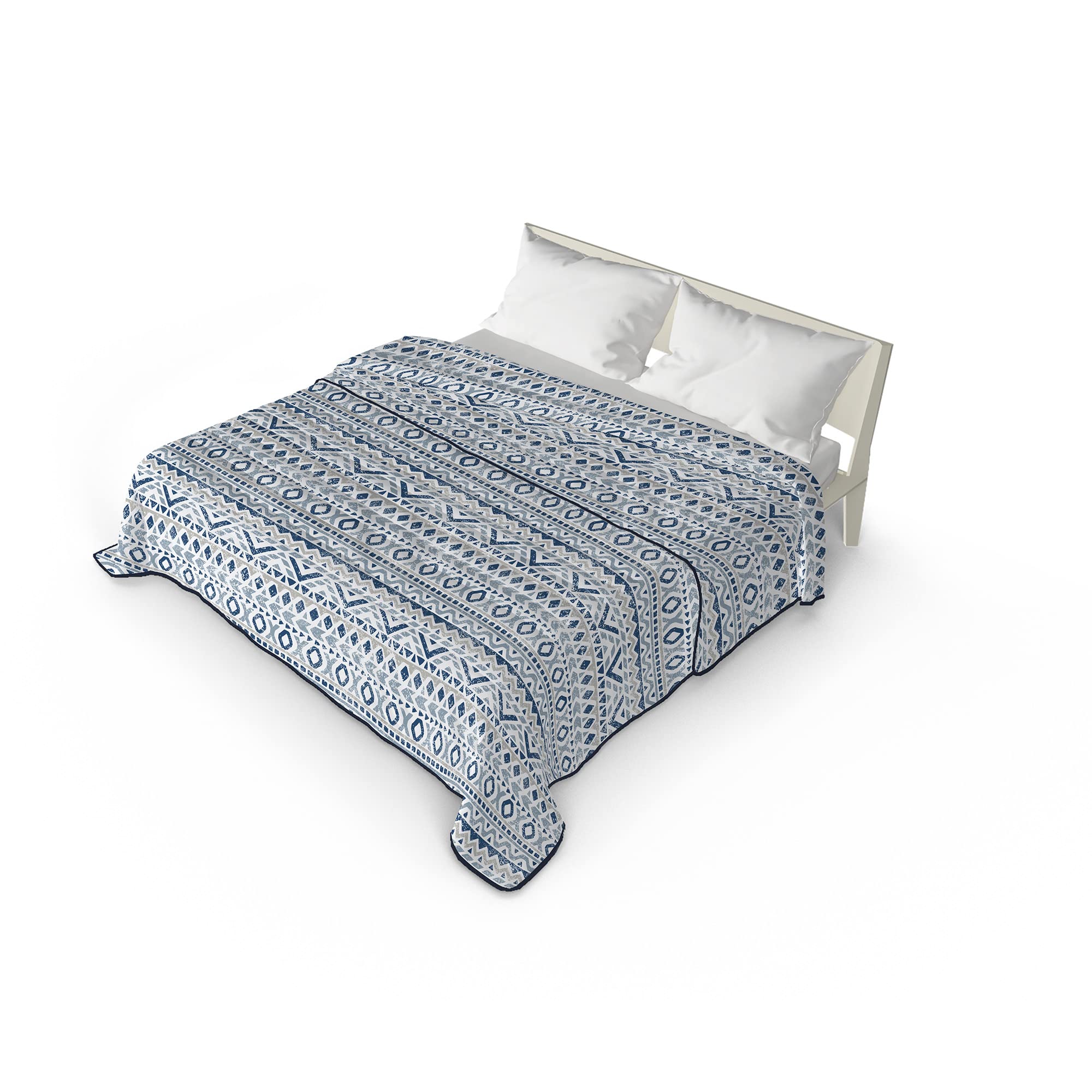 Italian Bed Linen Summer Quilt Basic Microfibre Hellas Double, 160 x 190 cm - Image 3
