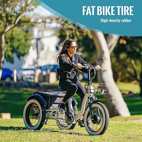 Miniatura 10 de Hycline EBike - Neumático de repuesto para grasa de 20 x 4,026 x 4,0 pulgadas, plegable, resistente a pinchazos, para bicicletas eléctricas, urbanas