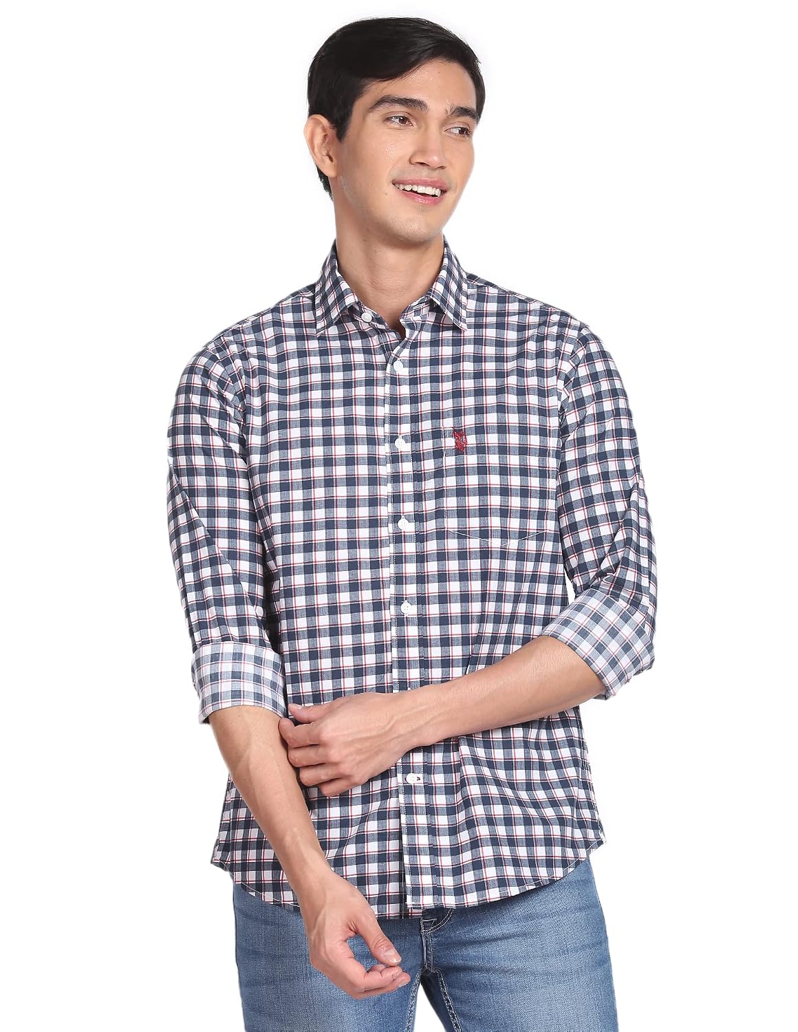 U.S. POLO ASSN. Men's Cotton Regular Fit Shirt