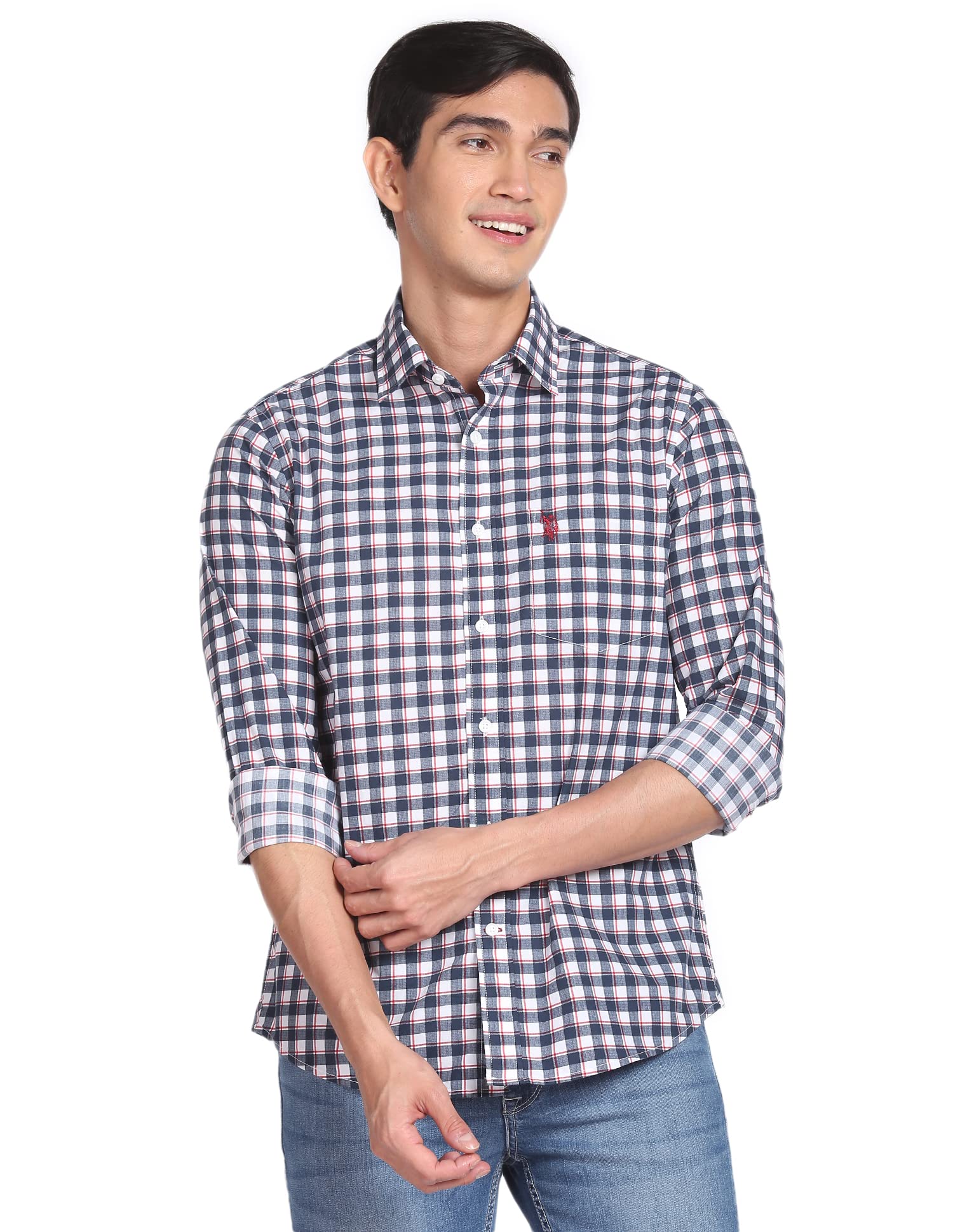 u.s. polo assn. Men's Cotton Regular Fit Shirt-picture-27