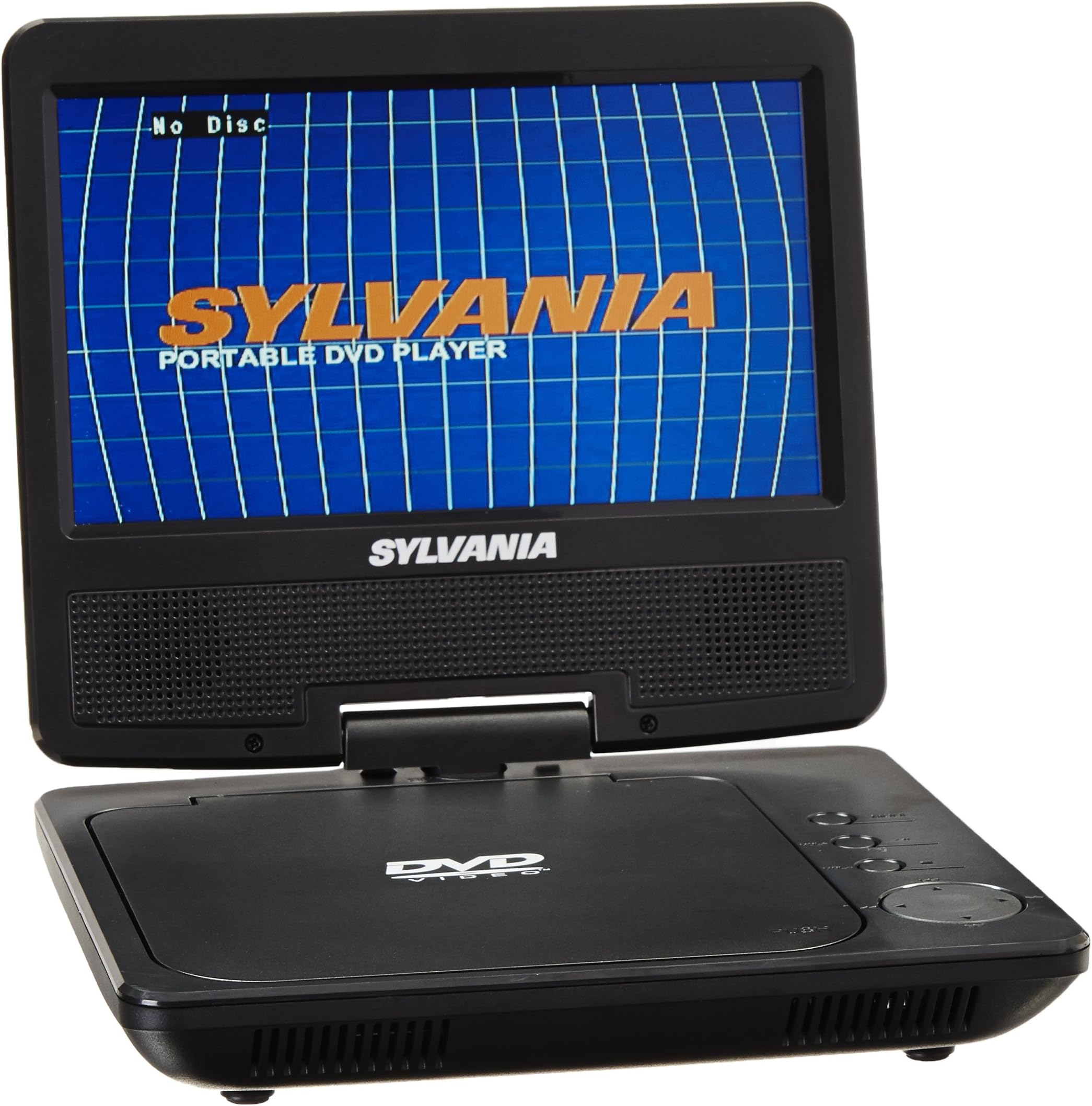 Sylvania SDVD7040B-RB 7 Swivel Screen Portable DVD Player