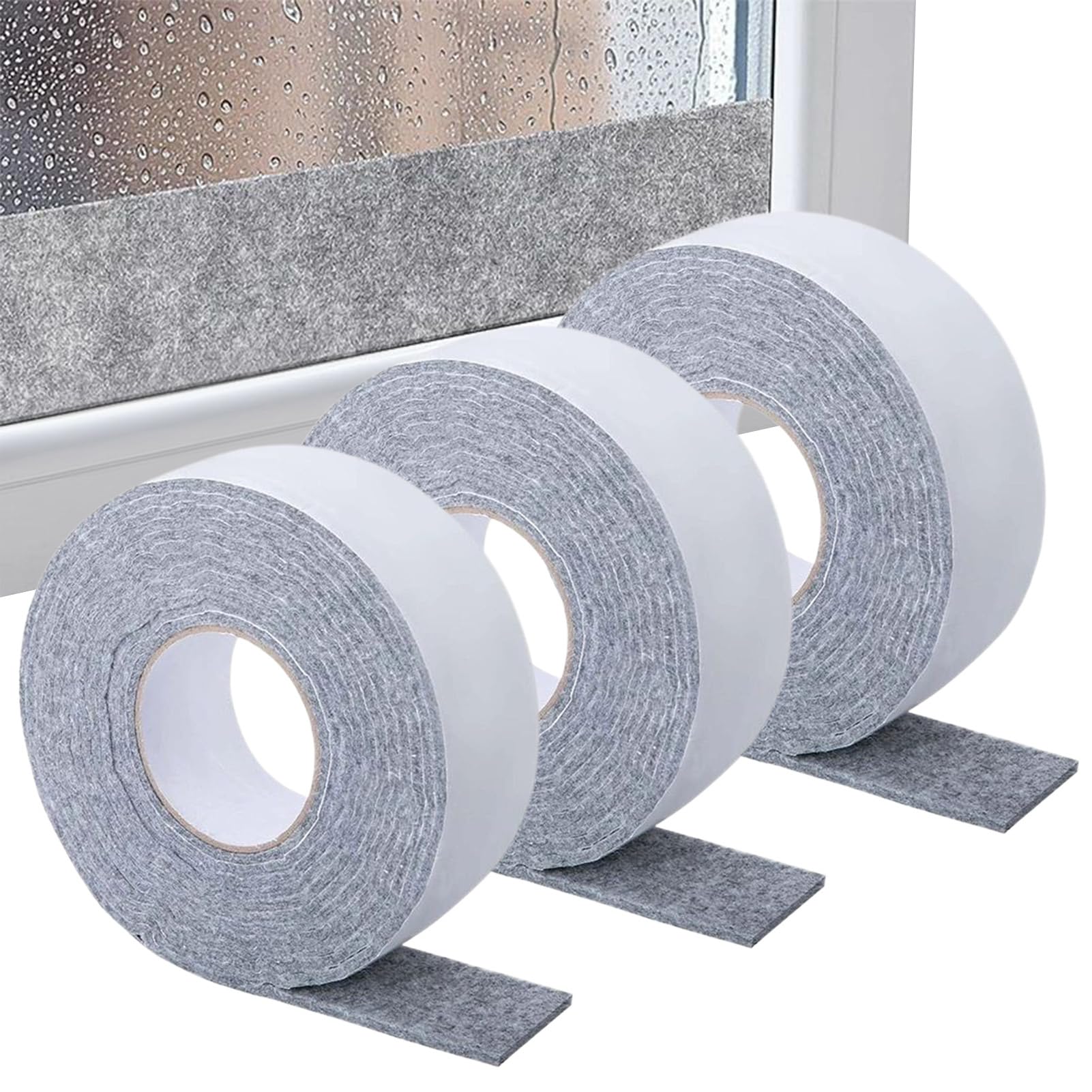 Anti-Condensation pour Fenêtre - Bande Étanche Autoadhésive Absorbante x3
