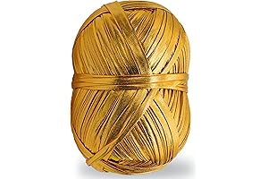 Metallic T-Shirt Yarn, Shining Tshirt Yarn for Knitting Crocheting DIY Craft Projects