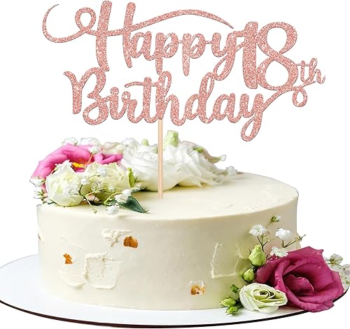 Miniatura 240 de Rsstarxi Paquete de 24 adornos rojos para cupcakes para el día de San Valentín con purpurina de corazón dulce para cupcakes, decoración de pasteles