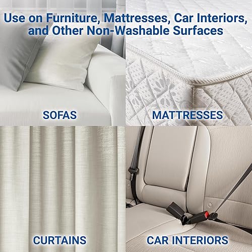 Miniatura 4 de Rid Home Lice Bed Bug Dust Acarros Spray de tratamiento para el hogar con permetrina mata piojos y piojos huevos en colchones, muebles, interiores