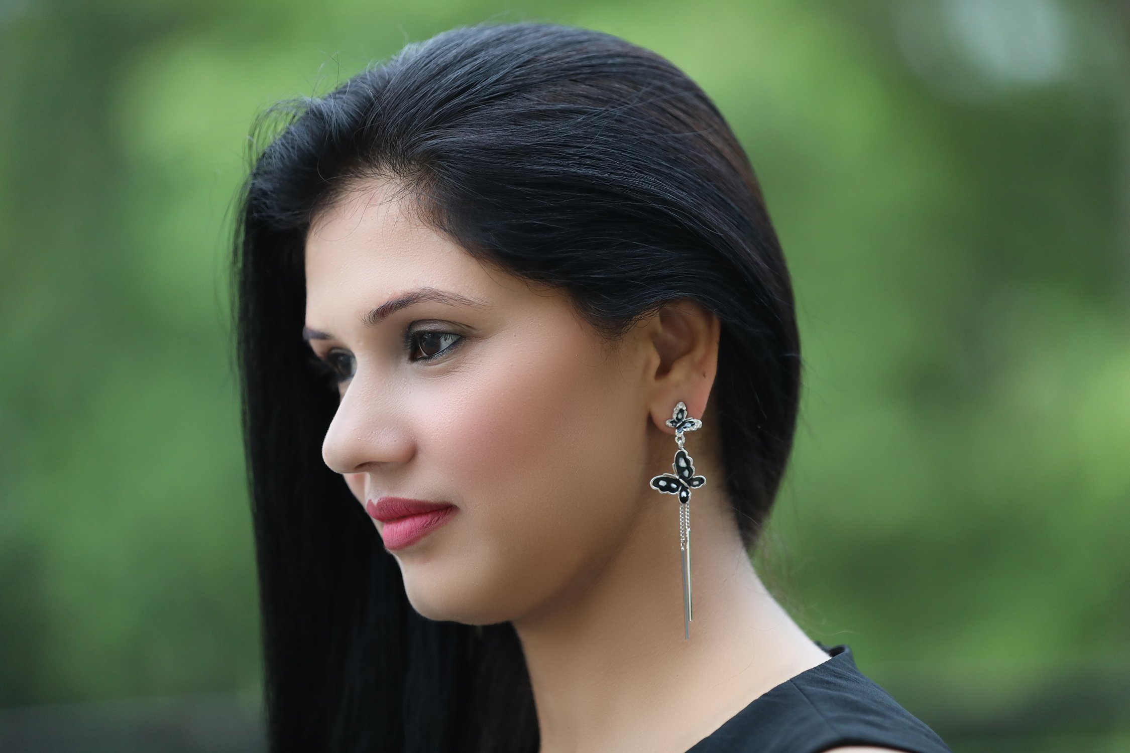 Butterfly Dangler Earrings For Women