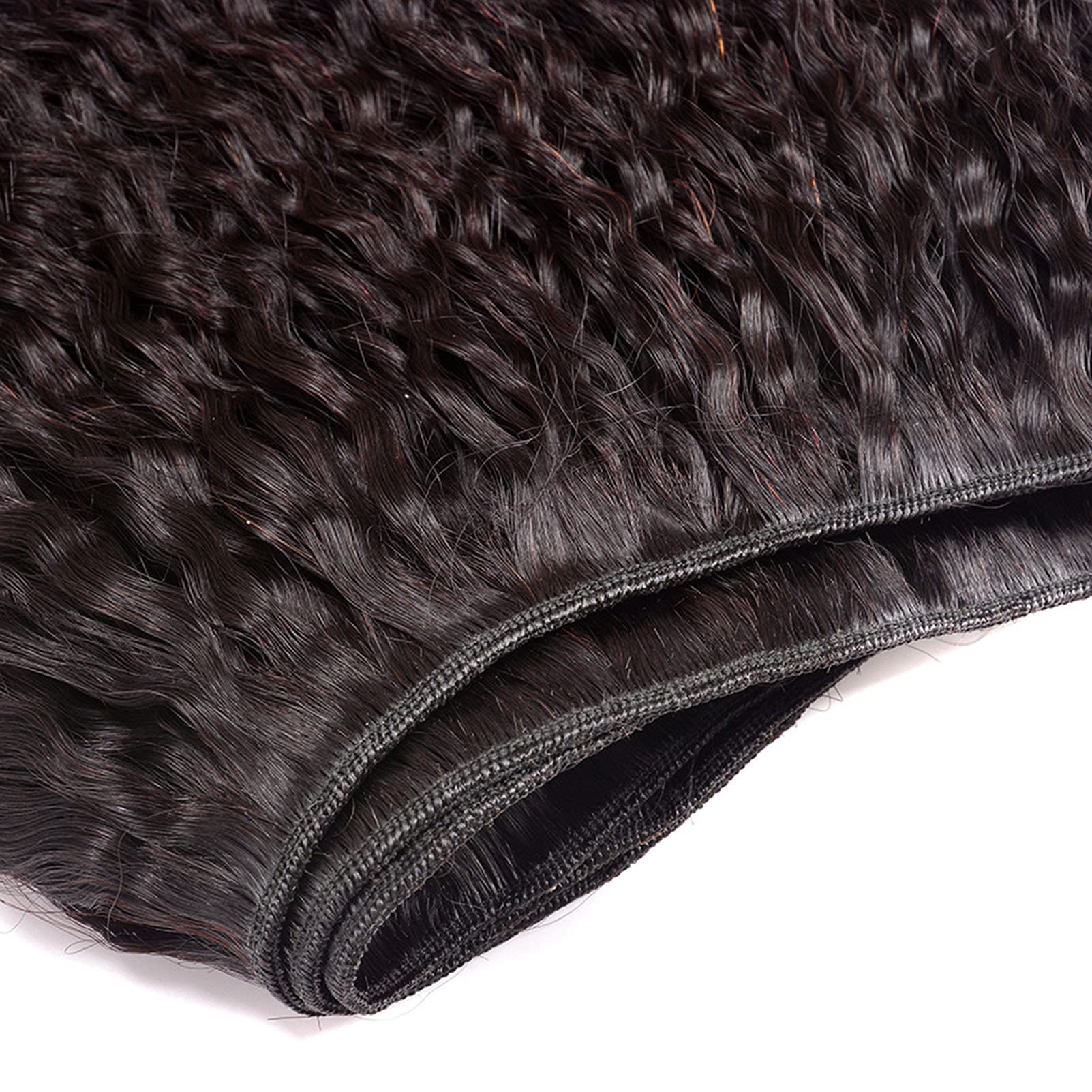 Capelli vergini peruviani crespi capelli umani lisci fasci di capelli tessere 100% estensioni dei capelli umani 8 10 12 pollici colore naturale