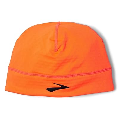 Brooks Notch Thermal Beenie 2.0 Beanies Orange, Polyester/Spandex
